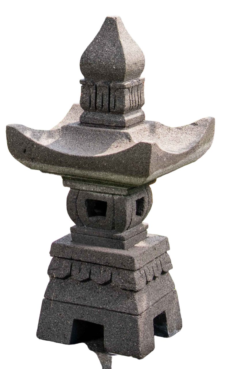 IDYL Gartenfigur Pagoda I und II, (1 St), Lavastein – ein Naturprodukt mit günstig online kaufen