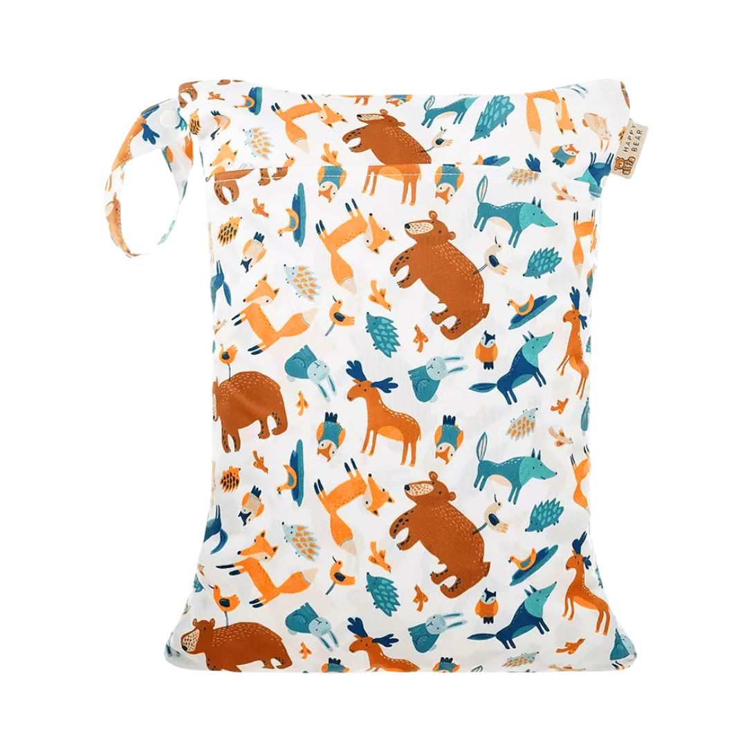 suebidou Windeltasche Wetbag Nasstasche mit 2 Fächern 30 x 40 cm, nachhaltig, kreativ