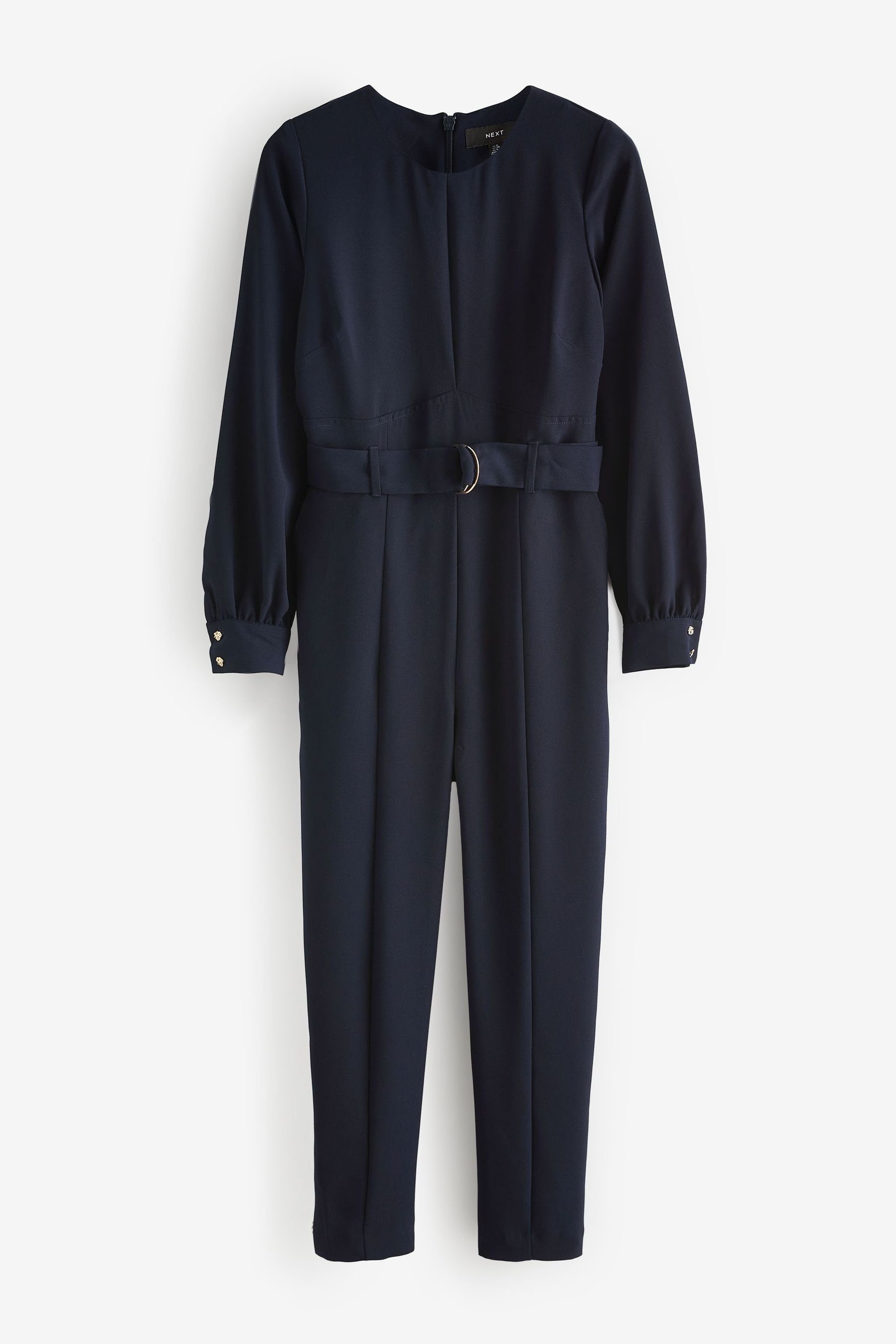 Next Jumpsuit Langärmeliger Overall aus Crêpe günstig online kaufen