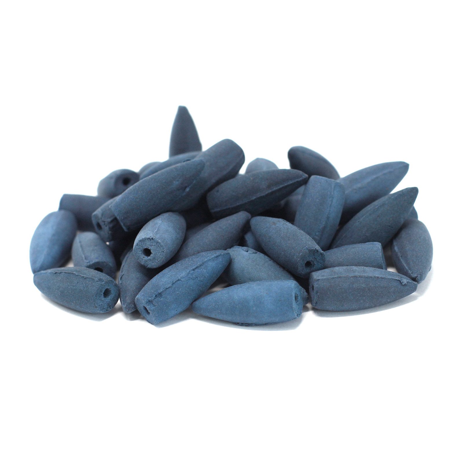 Bali-Homedecor Räucherschale Schachtel mit 500g Rückfluss Räucherkegel - Tibetischer Moschus (225