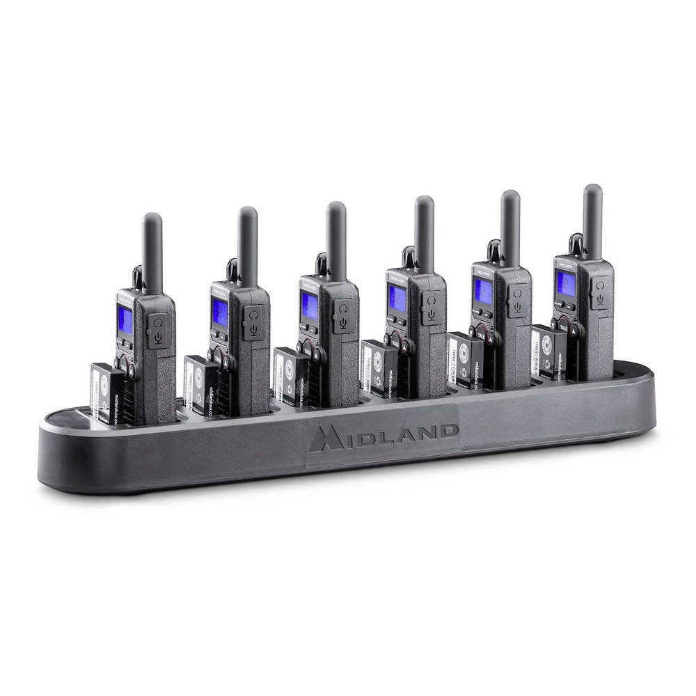 Midland Funkgerät Midland Ladegerät 6-fach Standlader für Midland BR 180 C1630