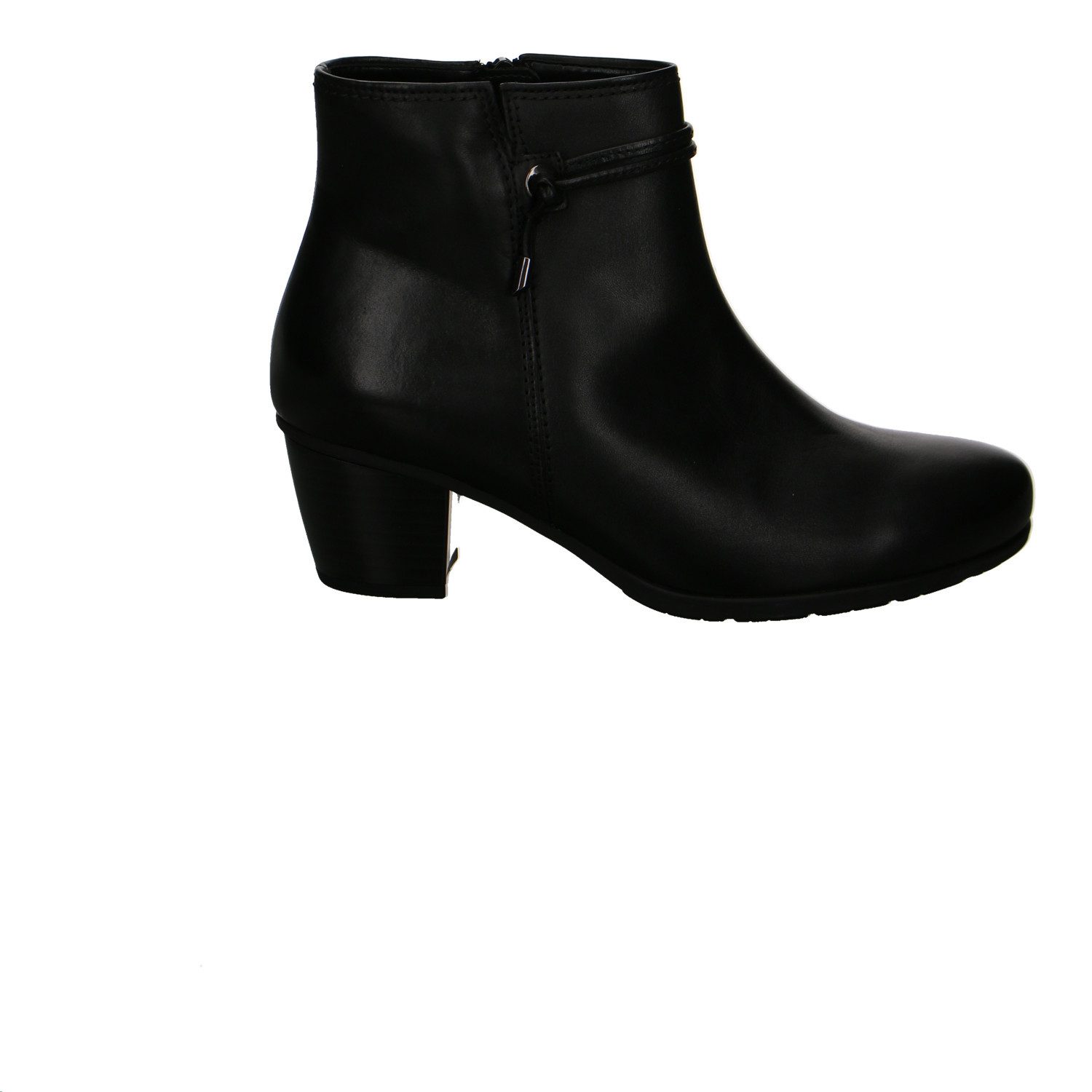Gabor Comfort Gabor Fashion Leder Stiefeletten schwarz Stiefelette günstig online kaufen