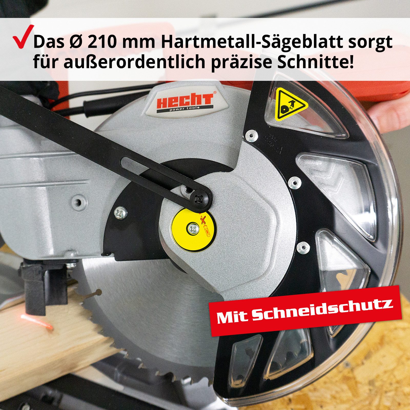Hecht Zug-, Kapp- und Gehrungssäge 828 günstig online kaufen