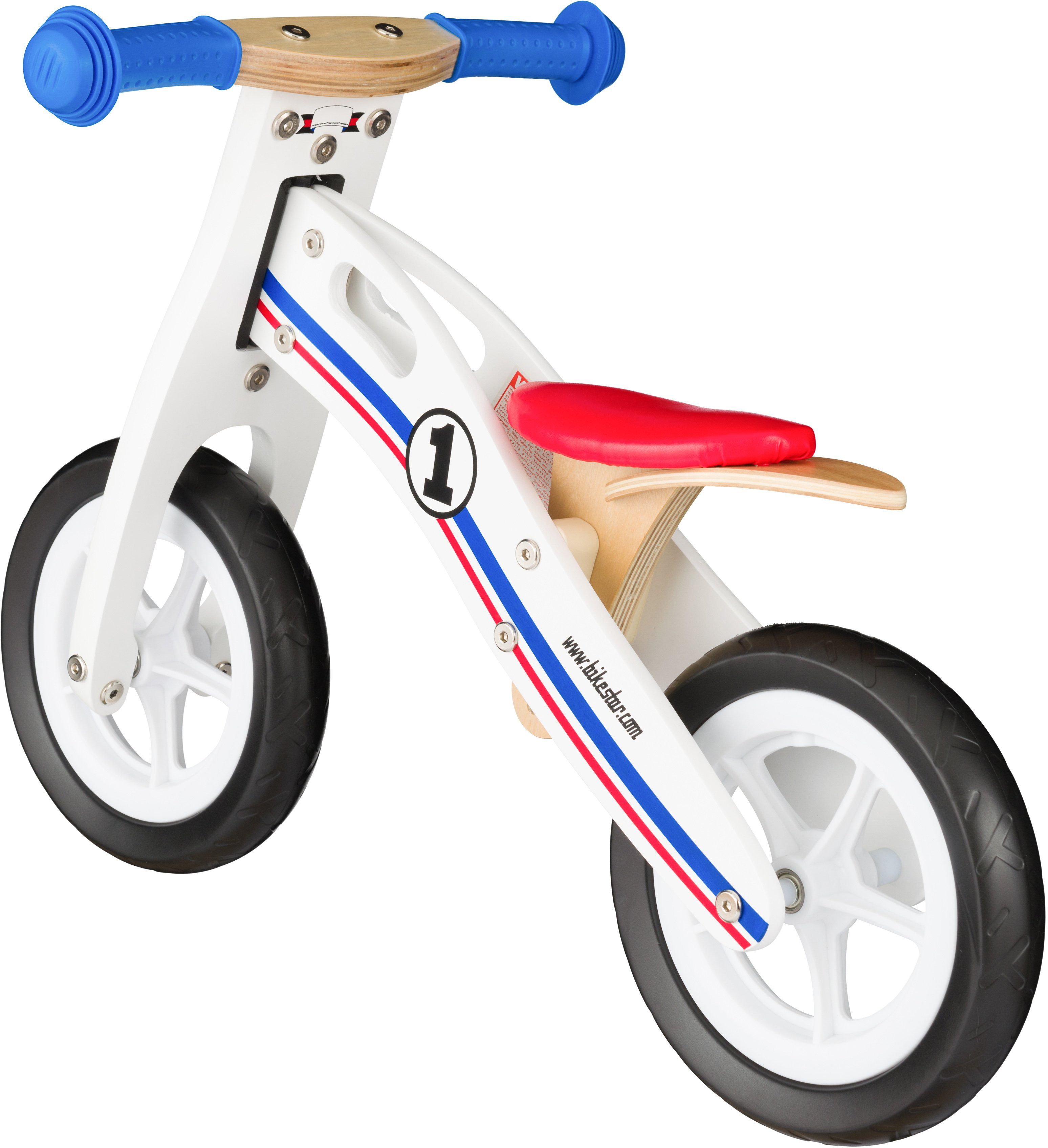 Bikestar Laufrad Holz 10 Zoll