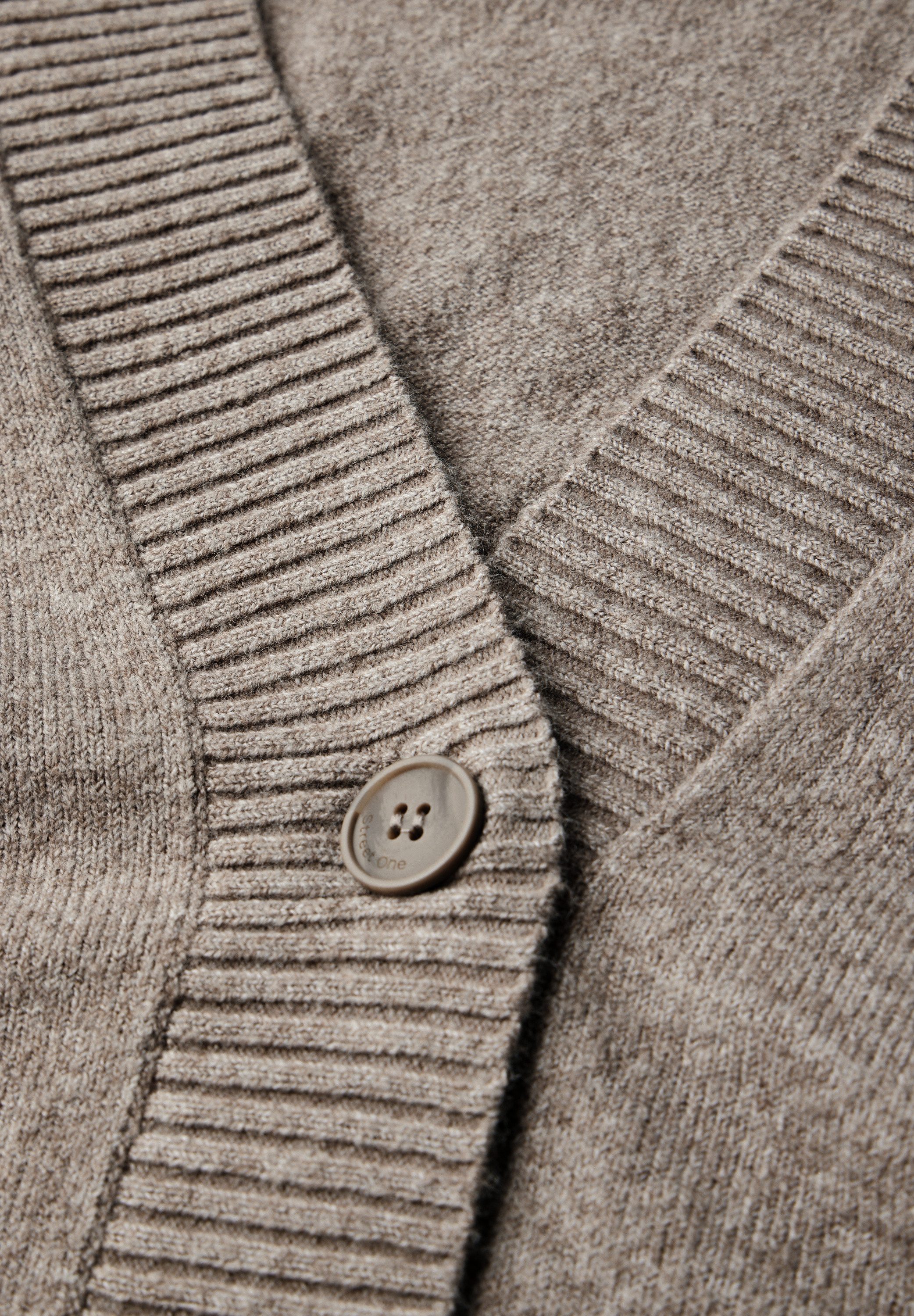 STREET ONE Cardigan mit aufgenähten Taschen
