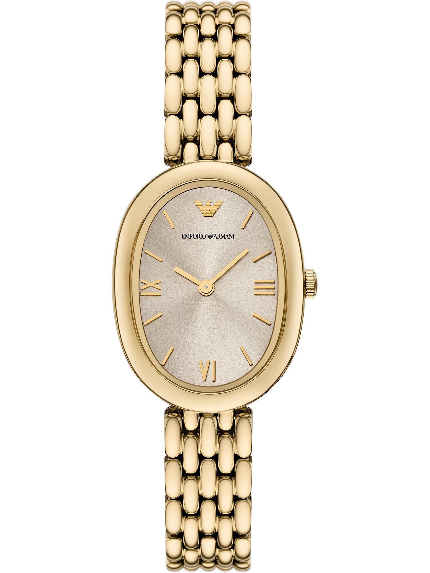 Emporio Armani Quarzuhr Emporio Armani Damen-Uhren Analog Quarz