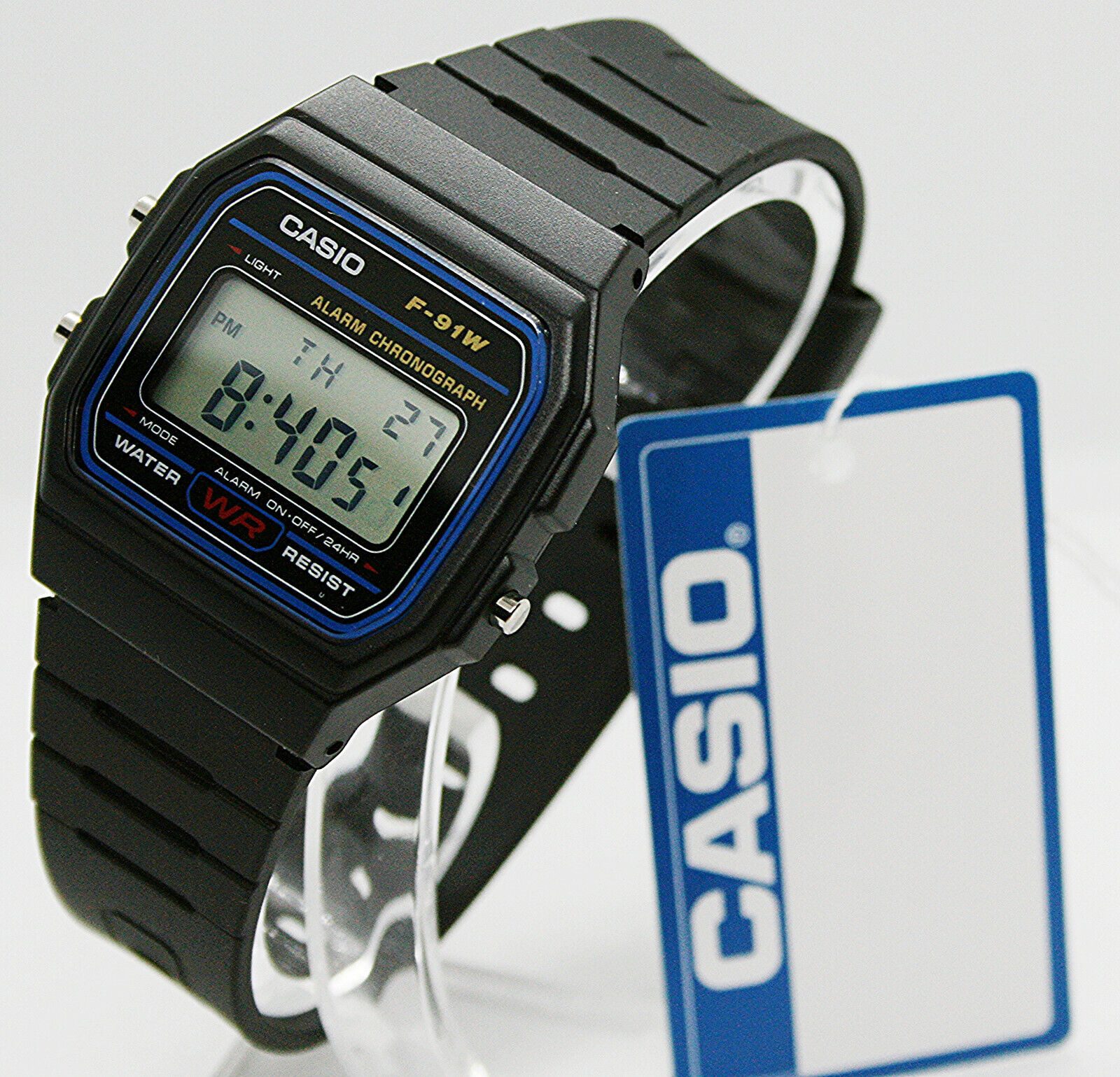 CASIO TIMELESS COLLECTION Digitaluhr Casio F-91W-1YEG, (1-tlg) günstig online kaufen