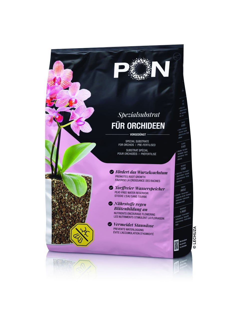 Lechuza® Pflanzgranulat Lechuza Orchipon Pflanzssubstrat für Orchideen 3 L