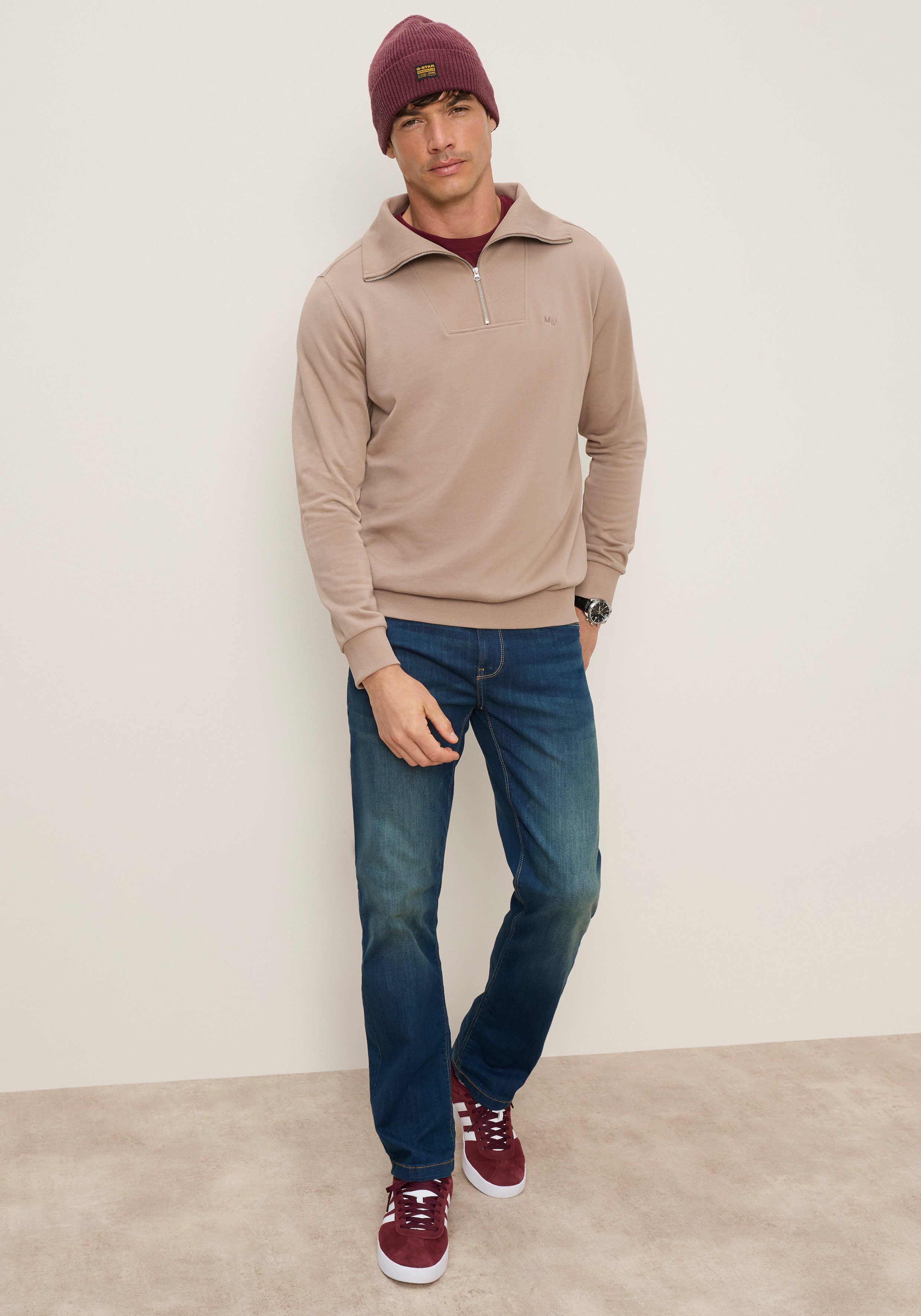 Man's World Sweatshirt Trend: Troyer mit maritimer Note – lässig, unkompliziert, vielseitig – Bild 5 von 5