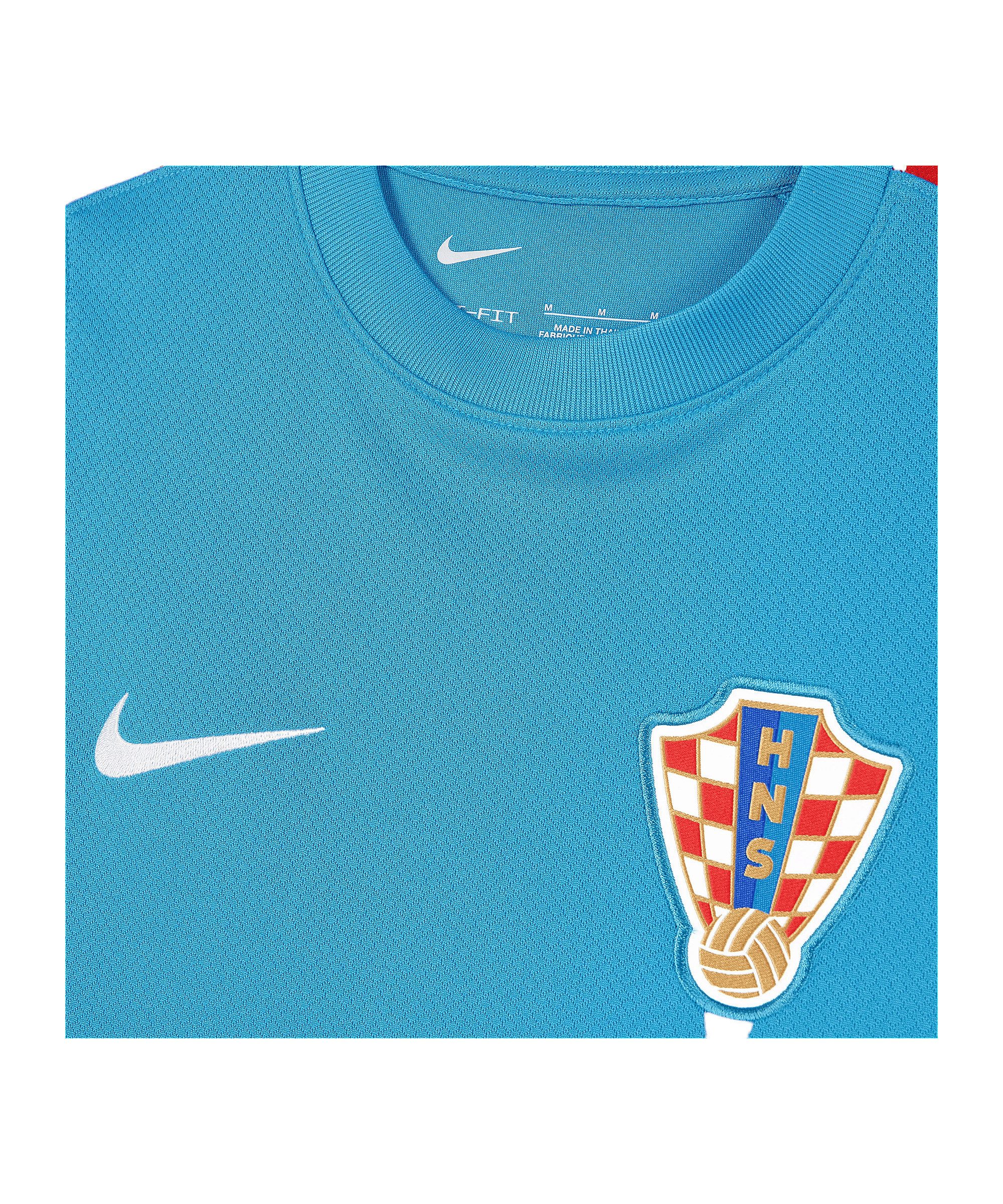 Nike T-Shirt Nike Performance HNS Kroatien Trainingsshirt Kids Baumwolle