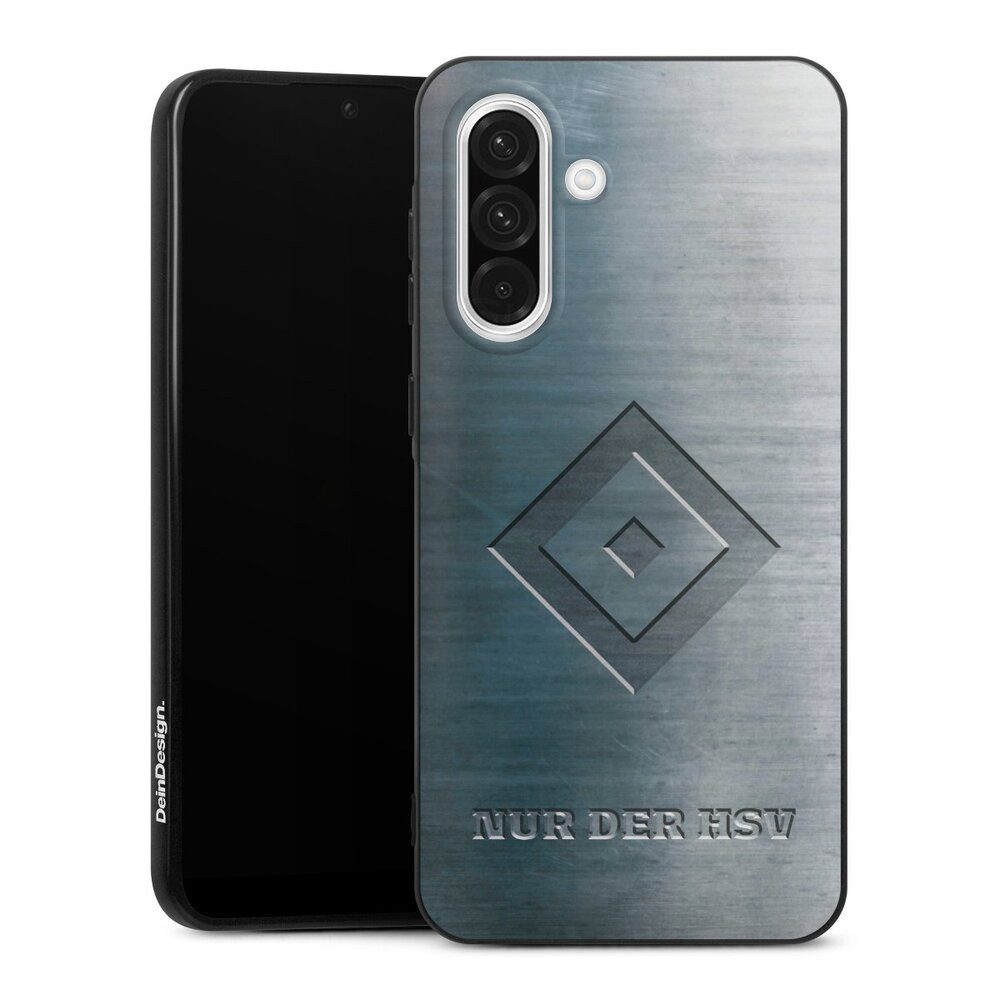 DeinDesign Handyhülle HSV Hamburger SV Metallic Look Nur der HSV Metalllook, Samsung Galaxy A56 5G Silikon Hülle Bumper Case Handy Schutzhülle