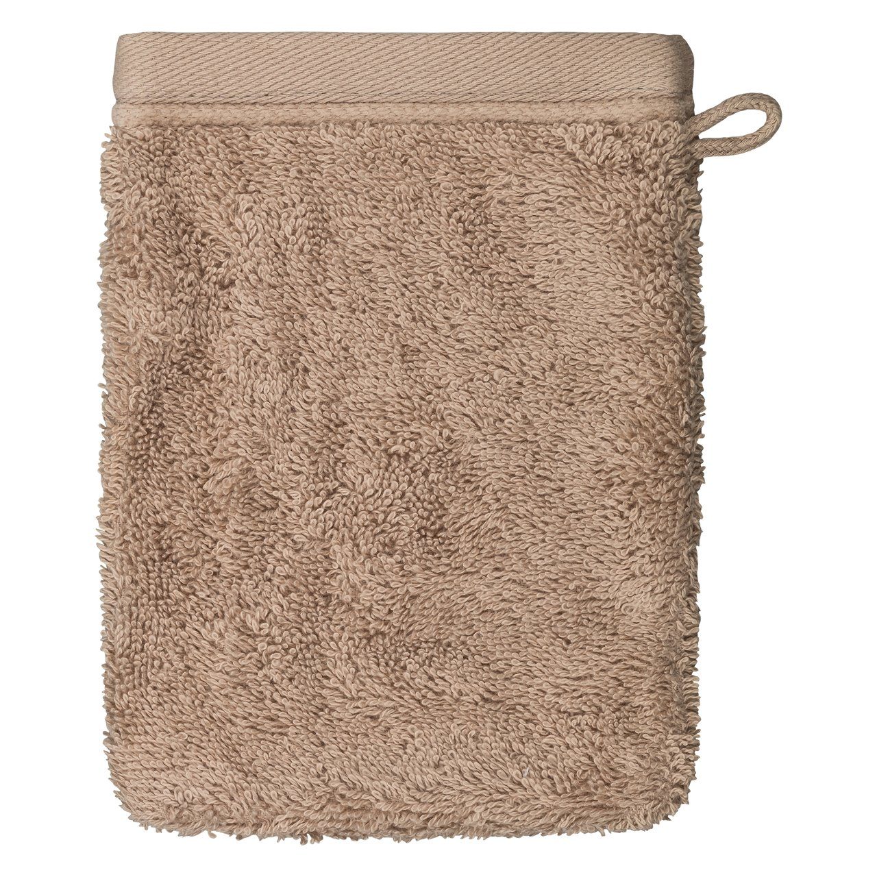Blank Home Waschlappen "Classic" Waschhandschuh (1-tlg) Taupe