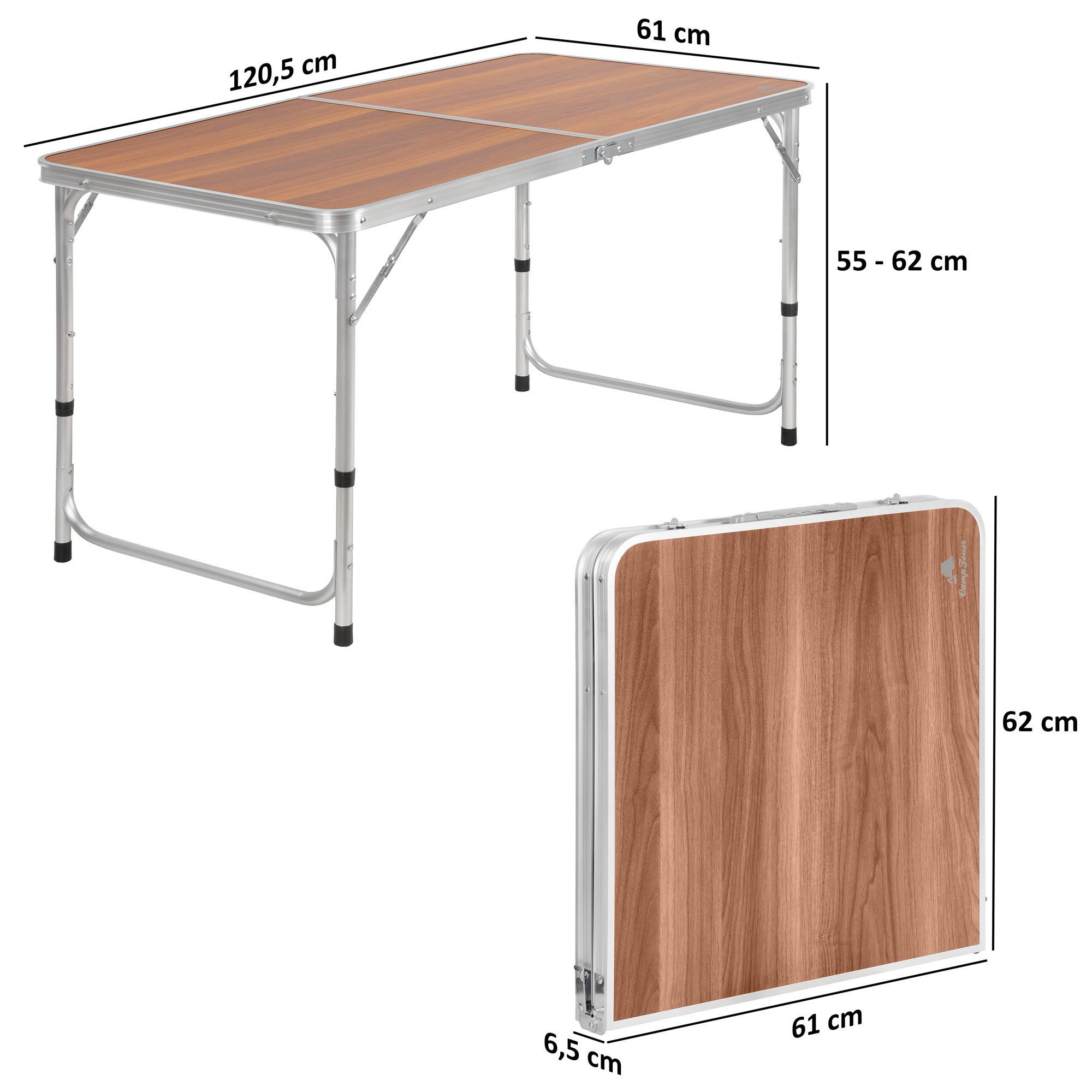 CampFeuer Campingtisch faltbar aus Aluminium für günstig online kaufen