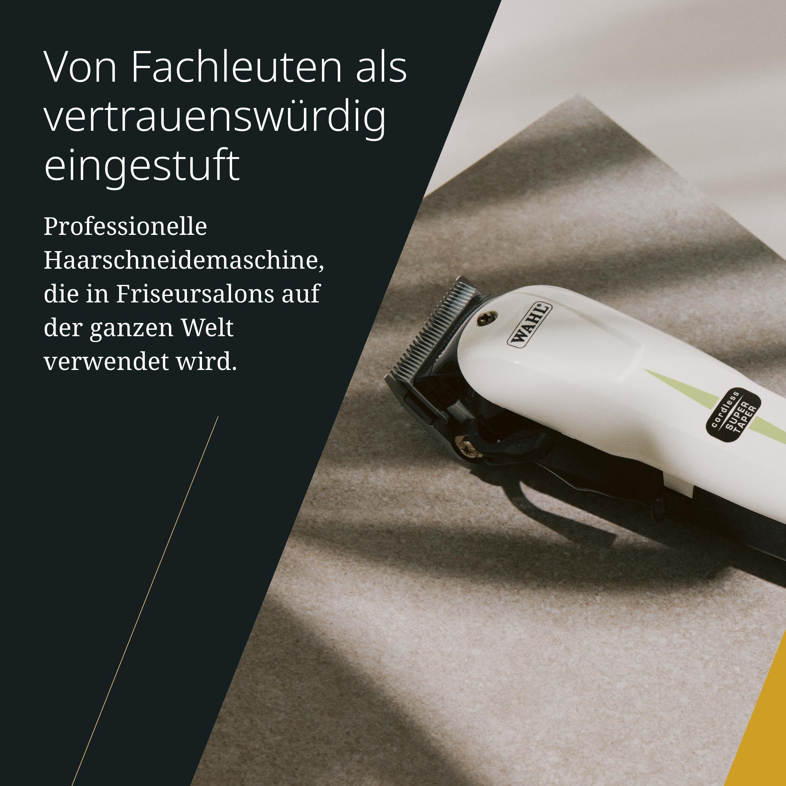 WAHL GmbH Haarschneider Wahl Cordless Super Taper - Professioneller Netz-Haarschneider