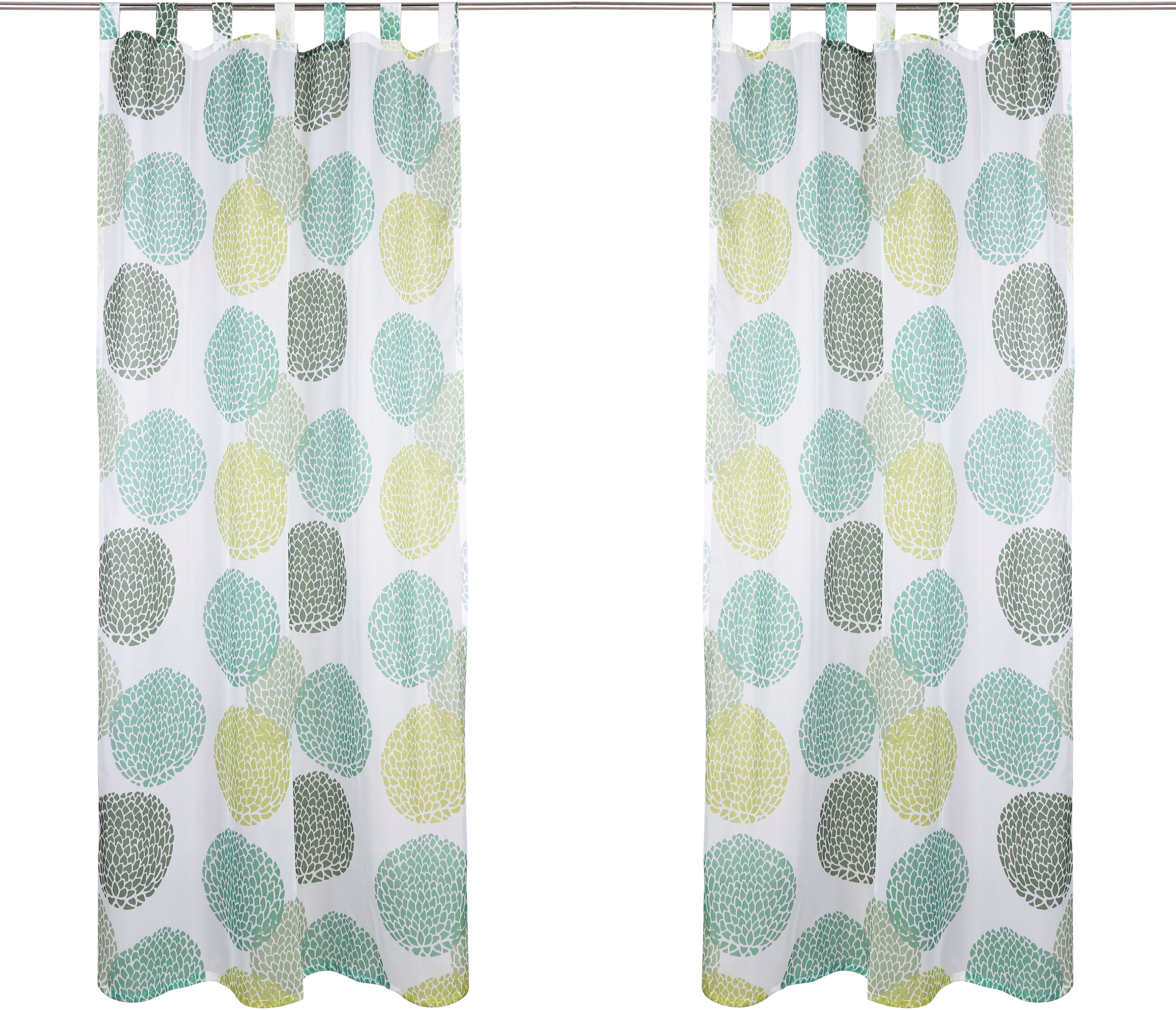 my home Gardine Belem (1 St), Schlaufen, transparent, Voile, 1 oder 2 Schal günstig online kaufen