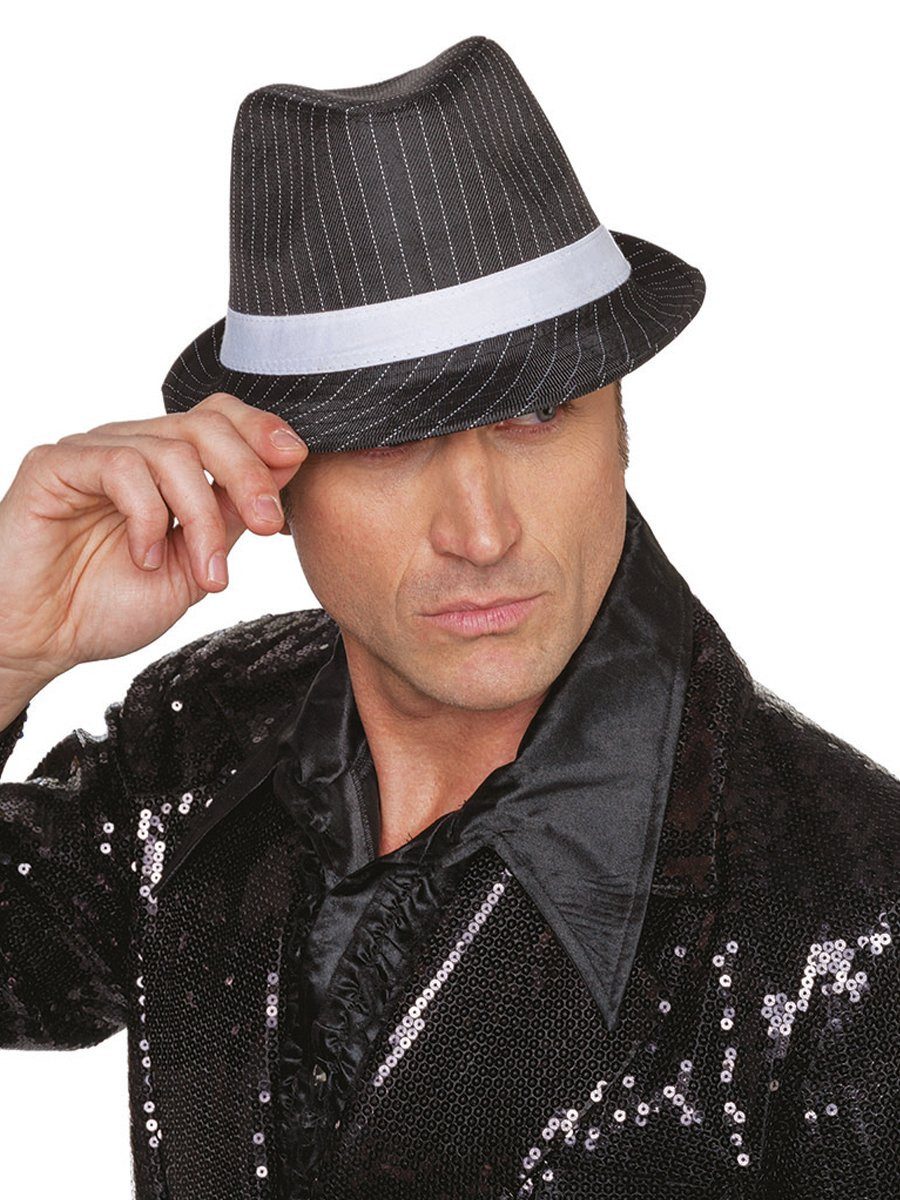 Metamorph Kostüm Nadelstreifenhut, Klassischer Hut für die Freunde der ital günstig online kaufen