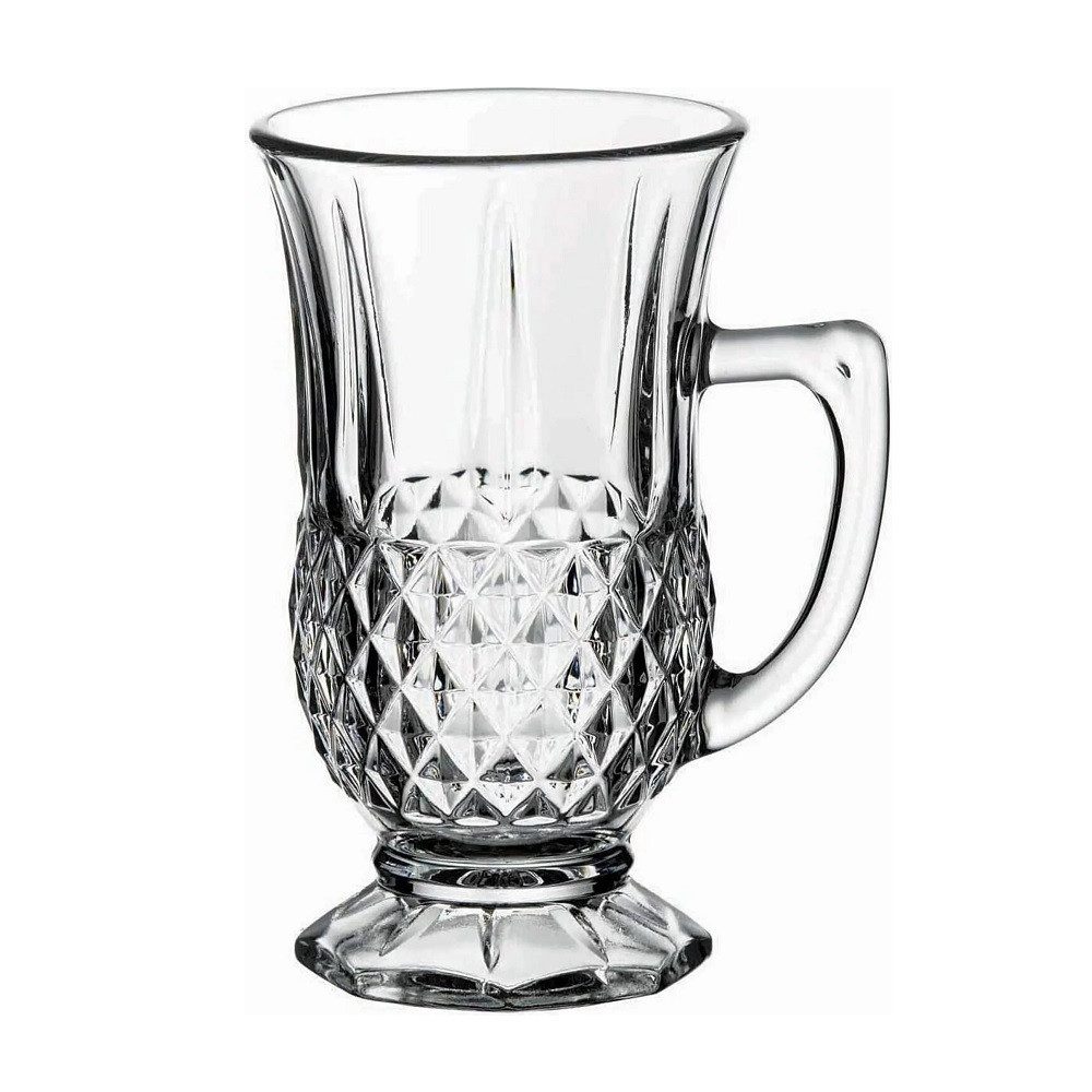 Pasabahce Auflaufform Pasabahce Istanbul Teeglas mit Henkel 6er Set, Glas – Bild 2 von 3