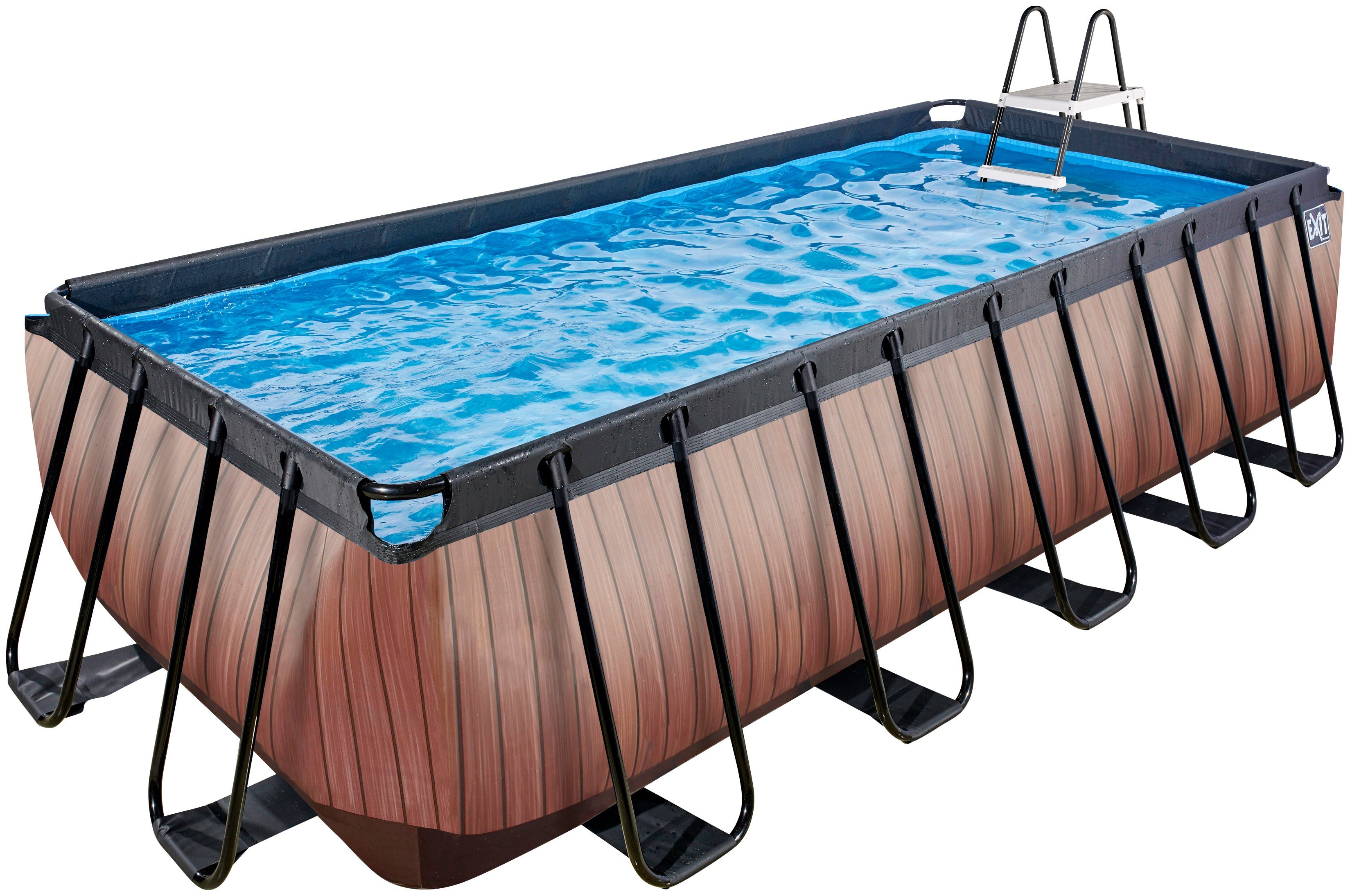 Framepool inkl. Sicherheitsleiter und Kartuschenfilterpumpe
