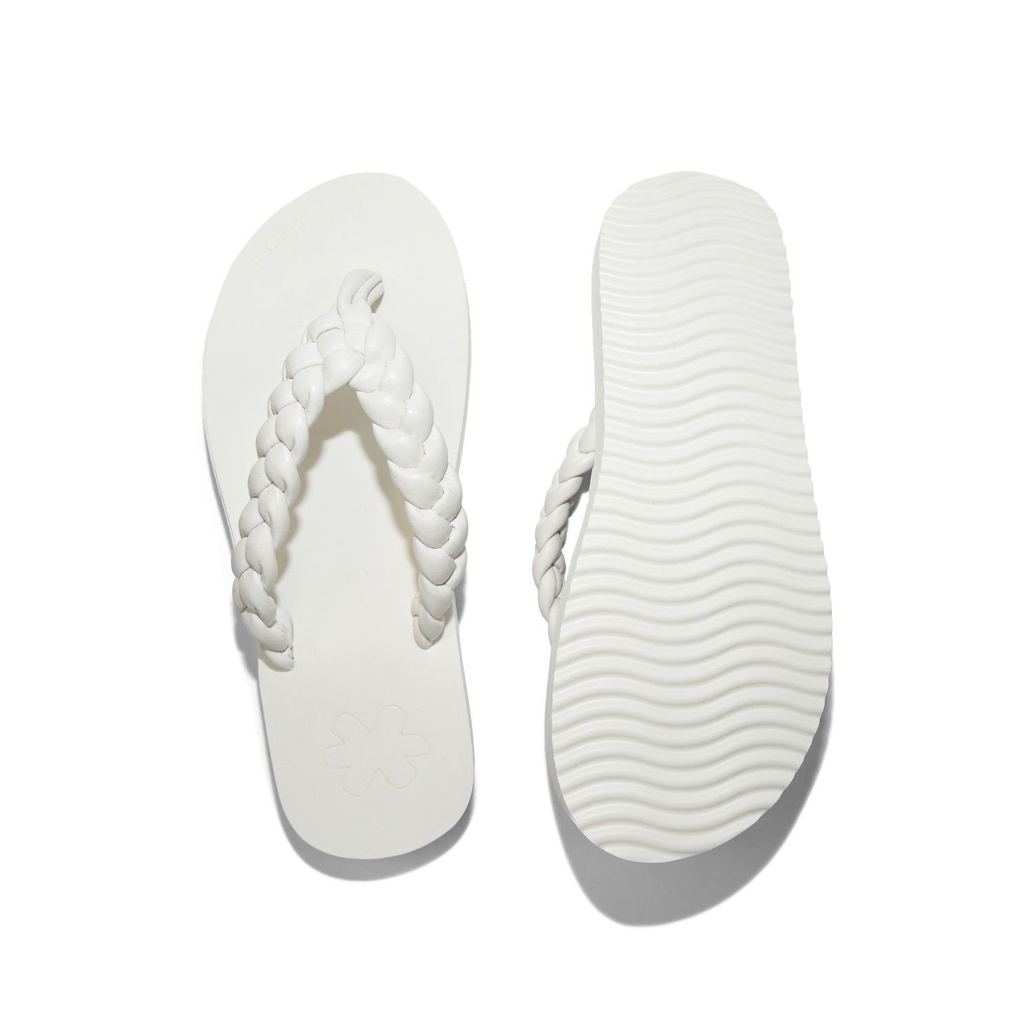 Flip Zehentrenner white flip*weave (30652) Flop