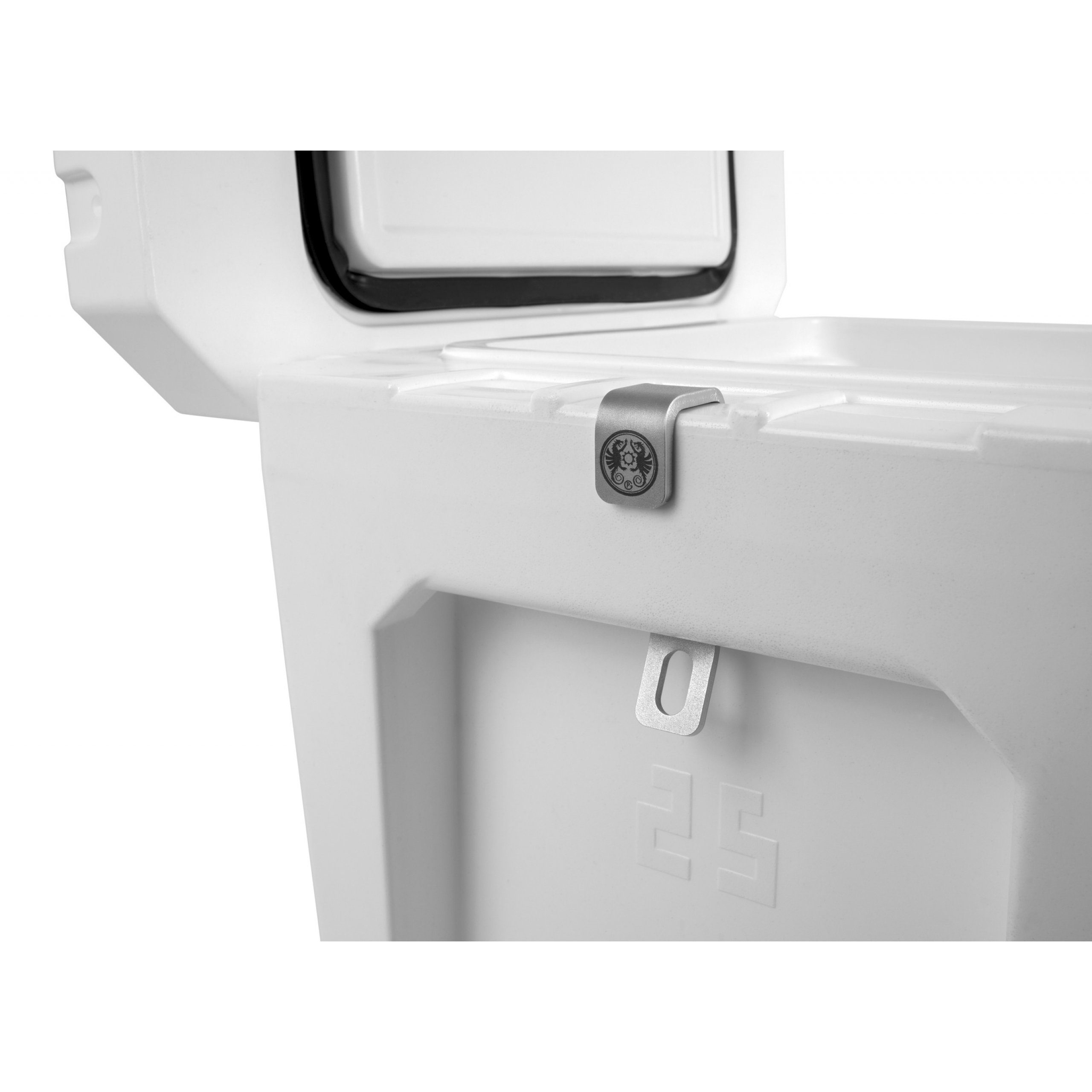 Petromax Kühlbox Petromax Schlosshalterung mit Flaschenöffner aus Edelstahl für