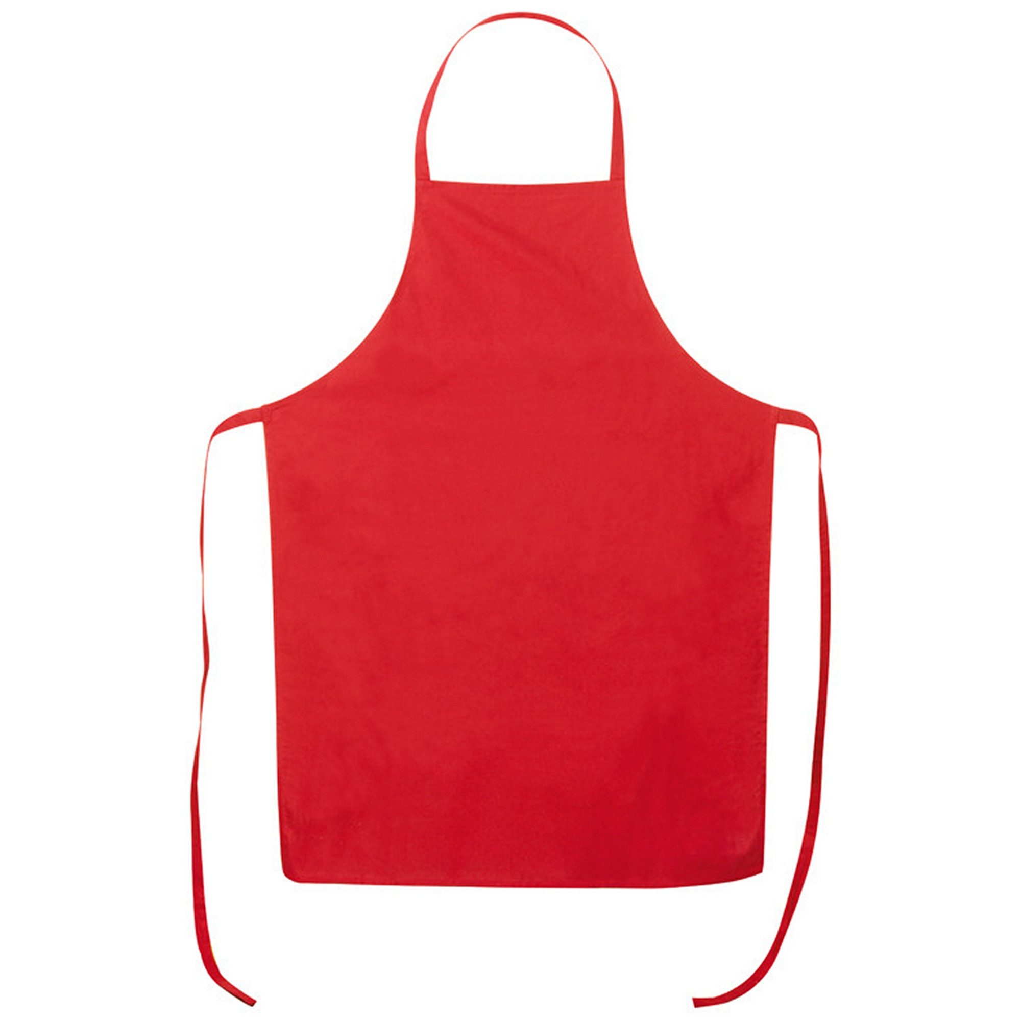 Macma Kochschürze Küchenschürze / Grillschürze / Größe: ca. 89x59cm / Farbe: rot