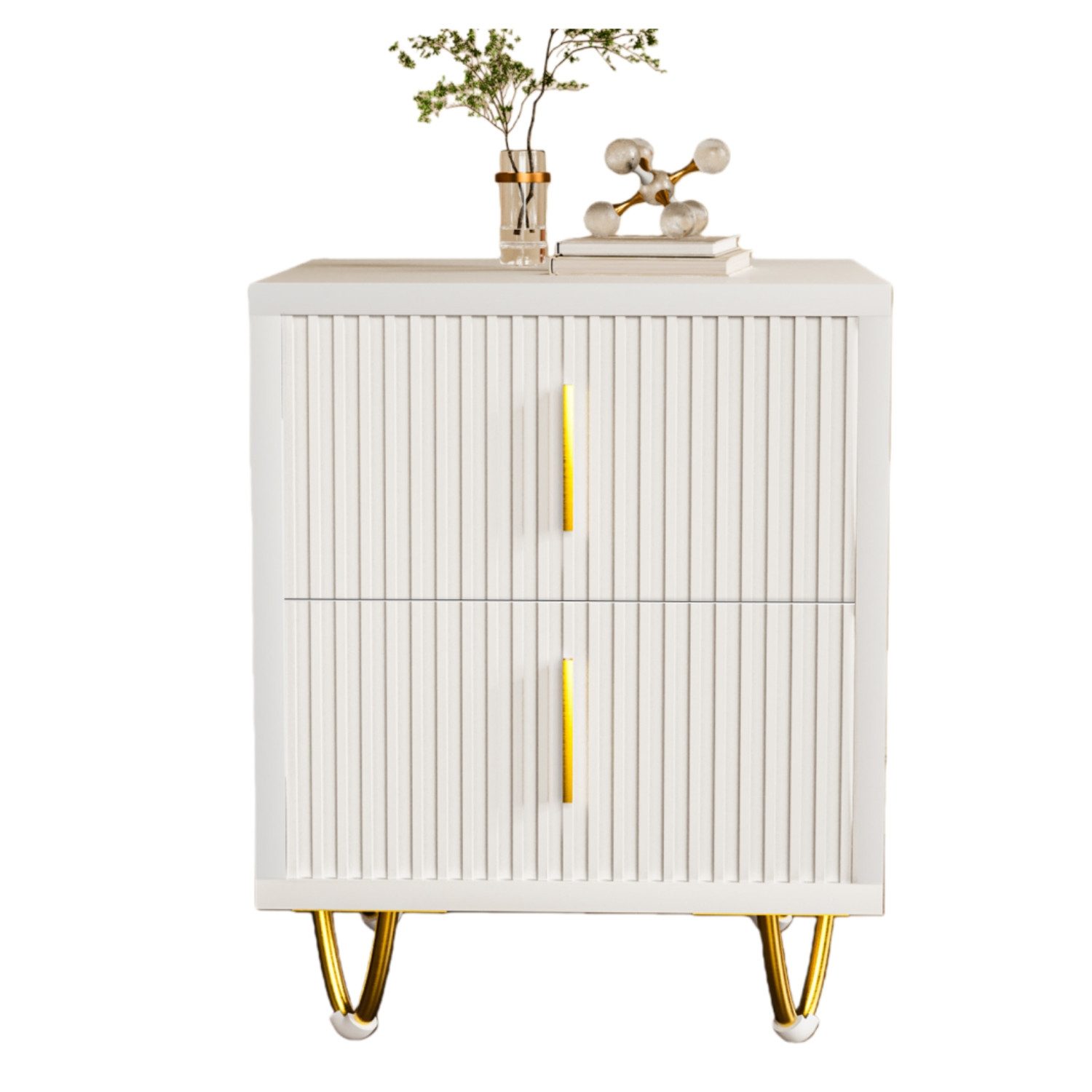 oyajia Nachttisch Nachtschrank mit 3 Schubladen, Beistelltisch, Nachtkommod günstig online kaufen