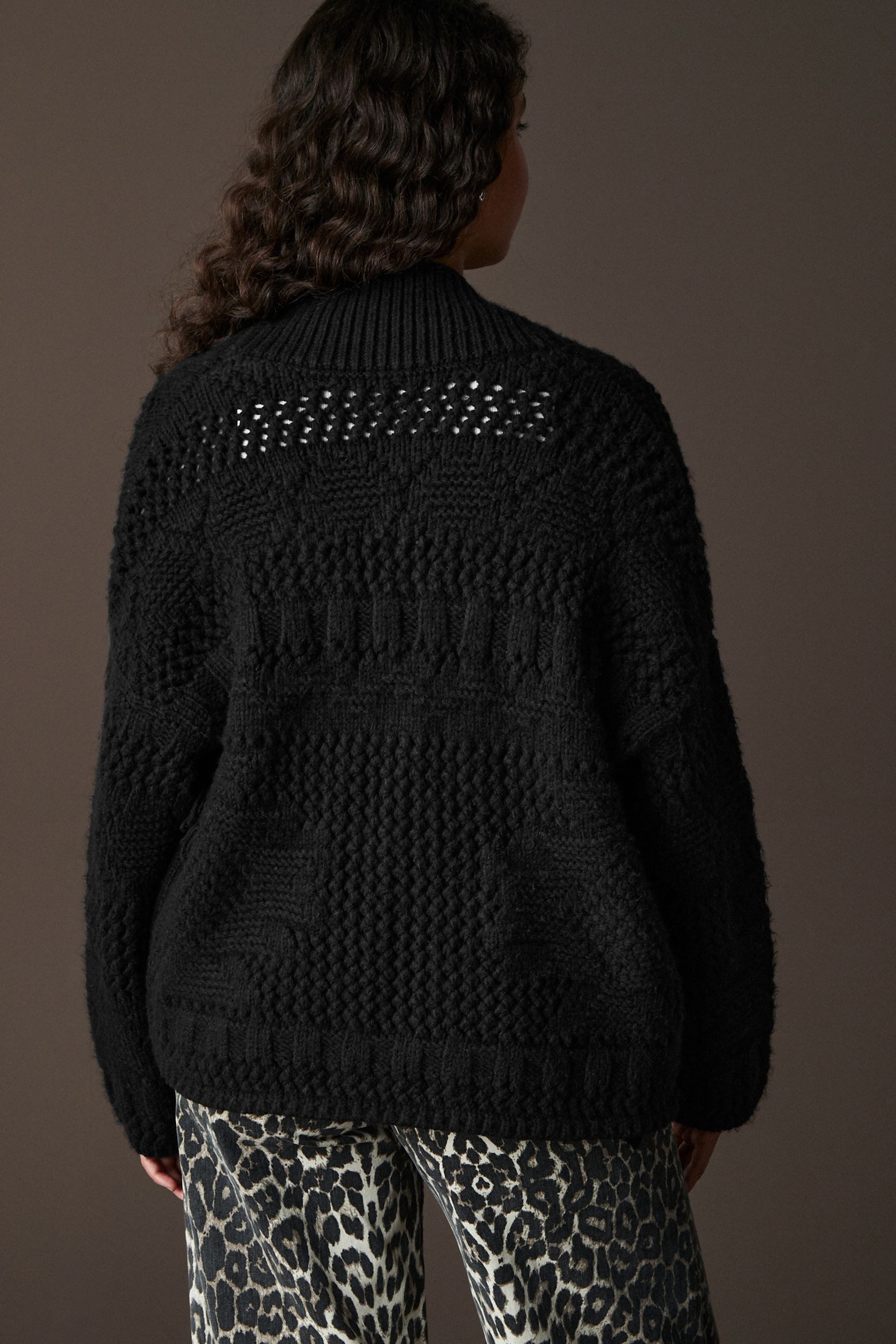 Next Strickjacke Weiche Strickjacke mit Fransen günstig online kaufen