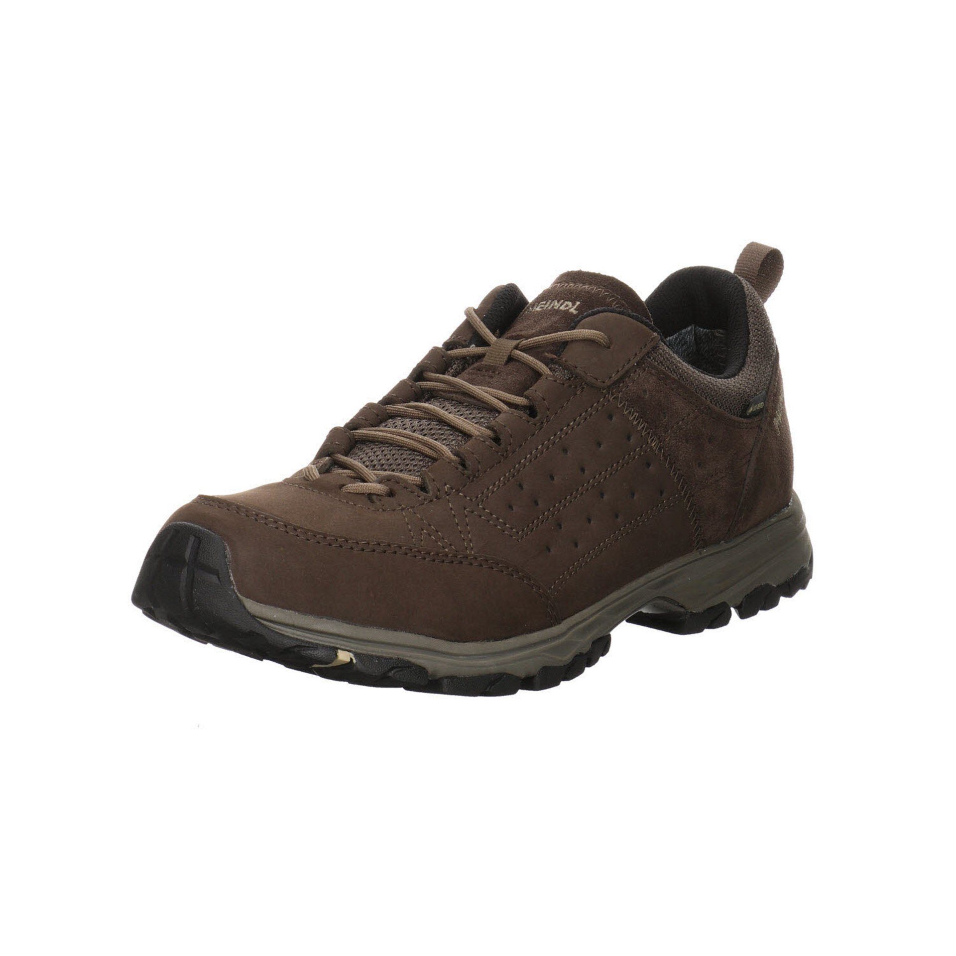 Meindl Herren Outdoor Schuhe Durban GTX Outdoorschuh Outdoorschuh Leder-/Textilkombination dunkelbraun