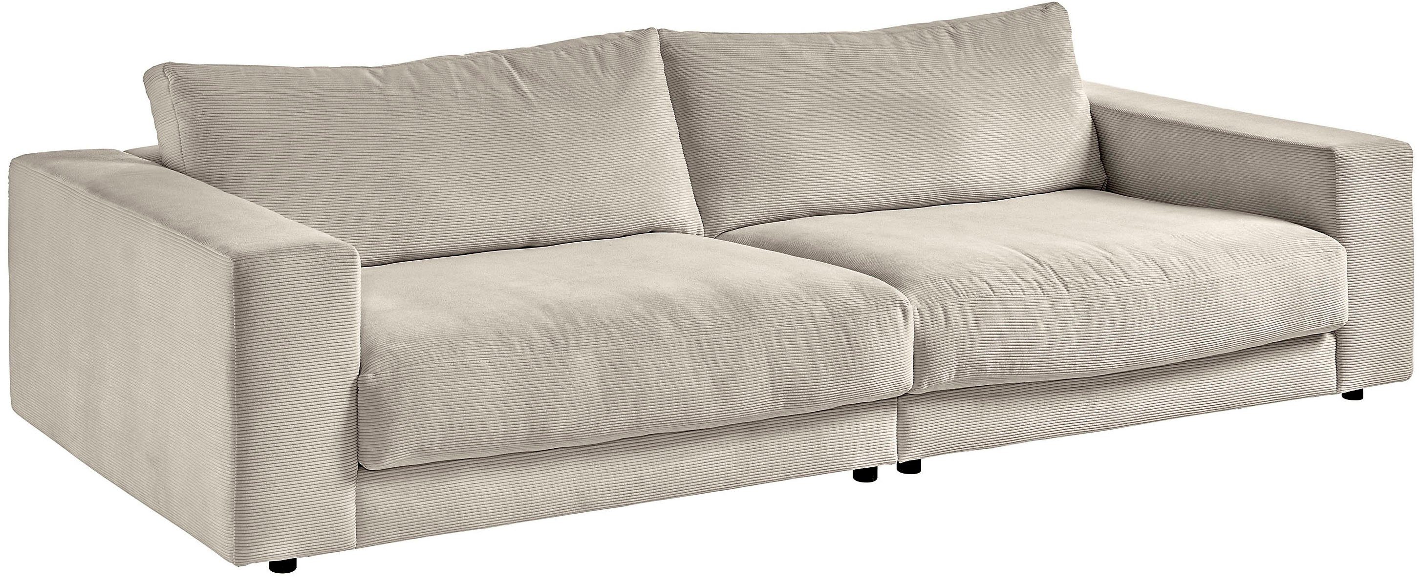 3C Candy Big-Sofa Enisa, Zeitloses Fein- in und und Loungemöbel, Breitcord stylisches