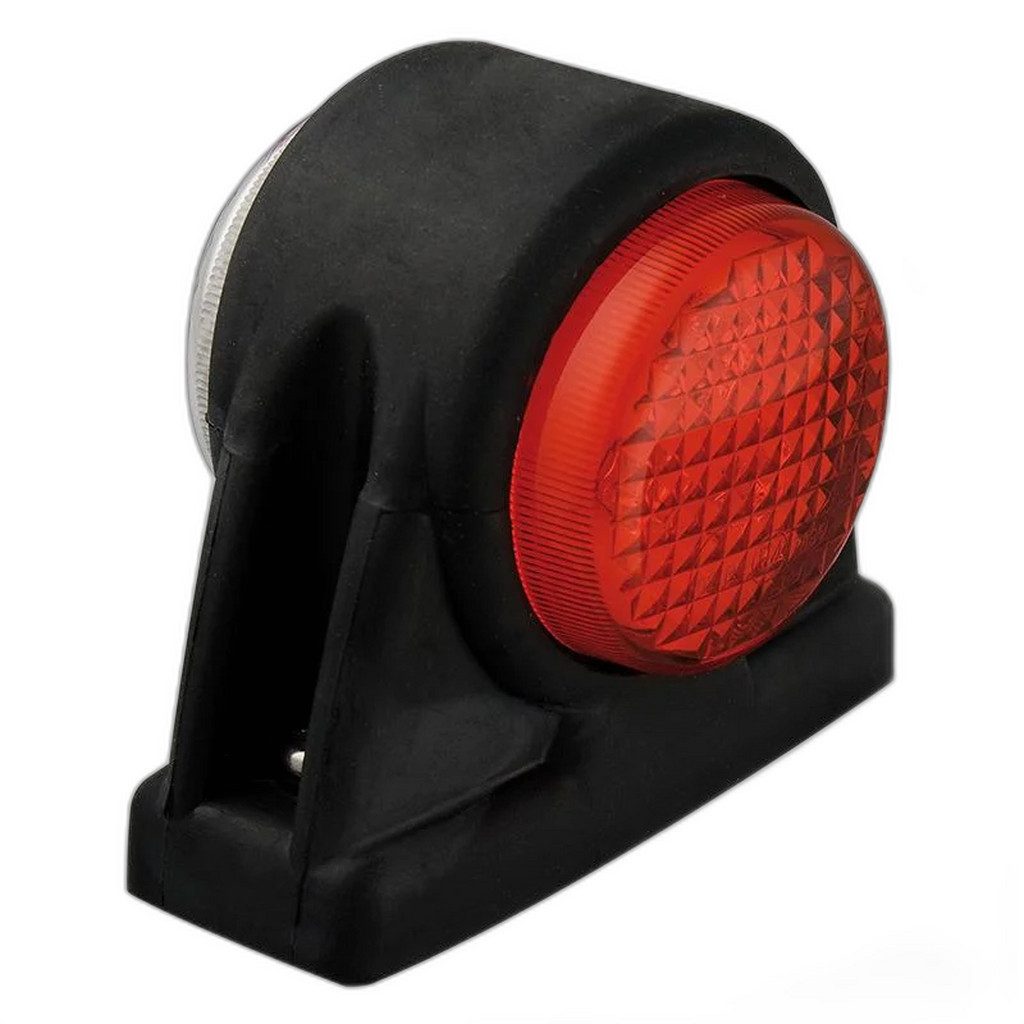 Anhänger Umrissleuchte 12/24V rot/weiß 101x82mm LED im Blister