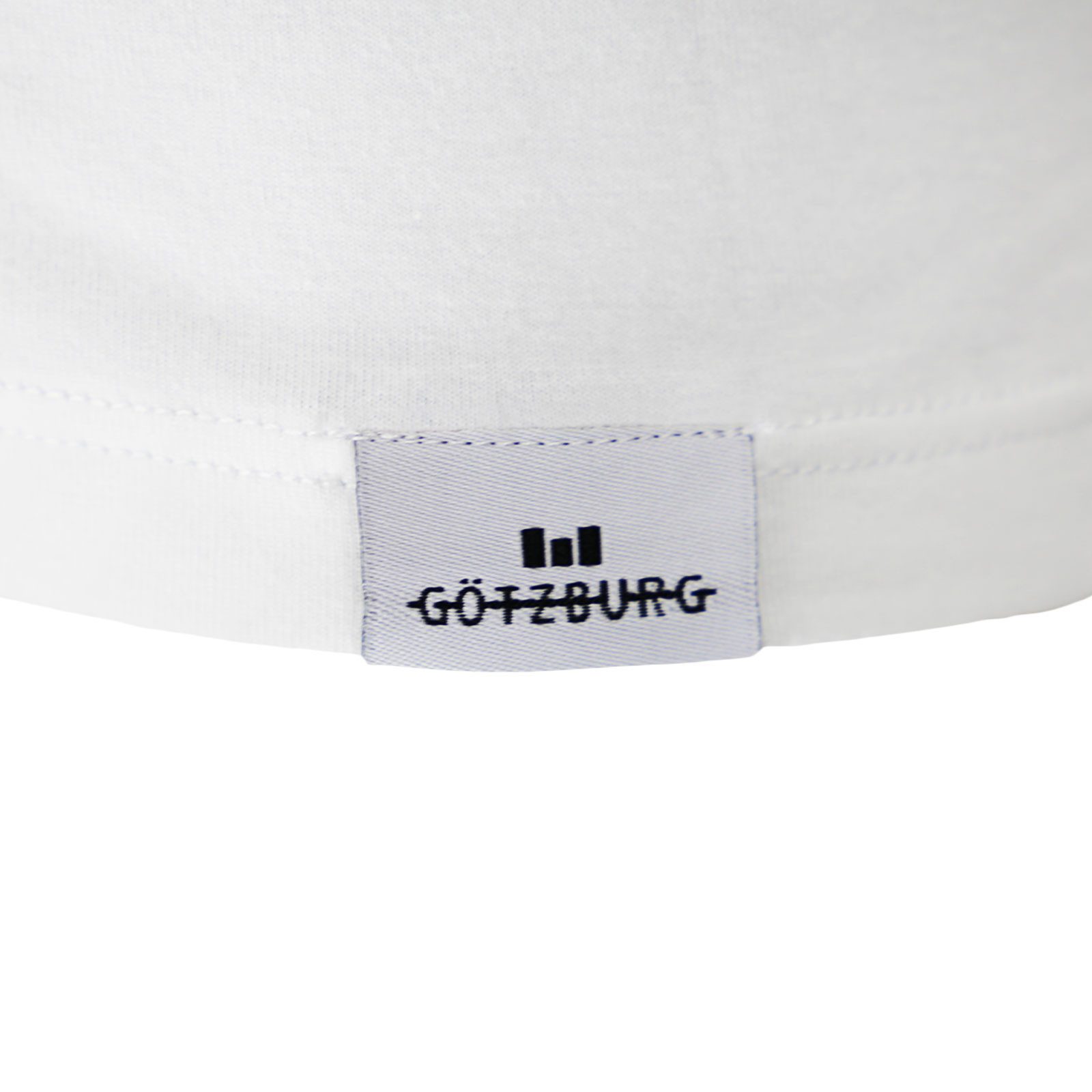 GÖTZBURG Unterziehshirt Comfort Cotton (1-St) mit kleinem Logo am Saum günstig online kaufen
