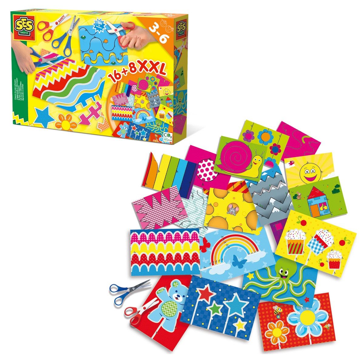 SES Creative Lernspielzeug SES CREATIVE Lernspielzeug Ich lerne schneiden Big Box