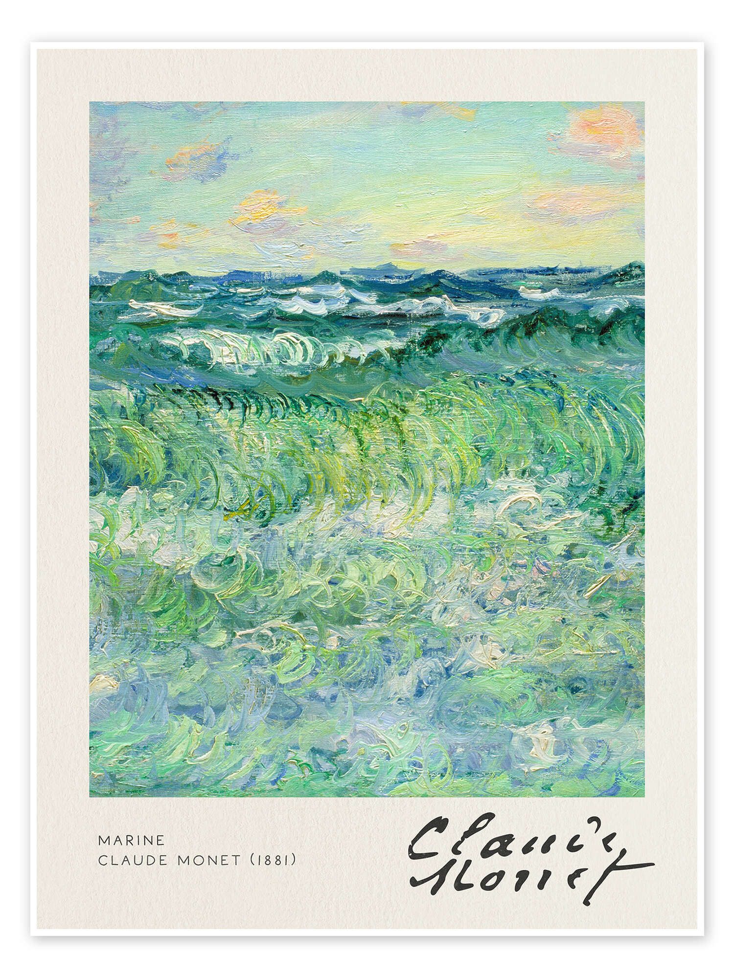Poster Claude Monet