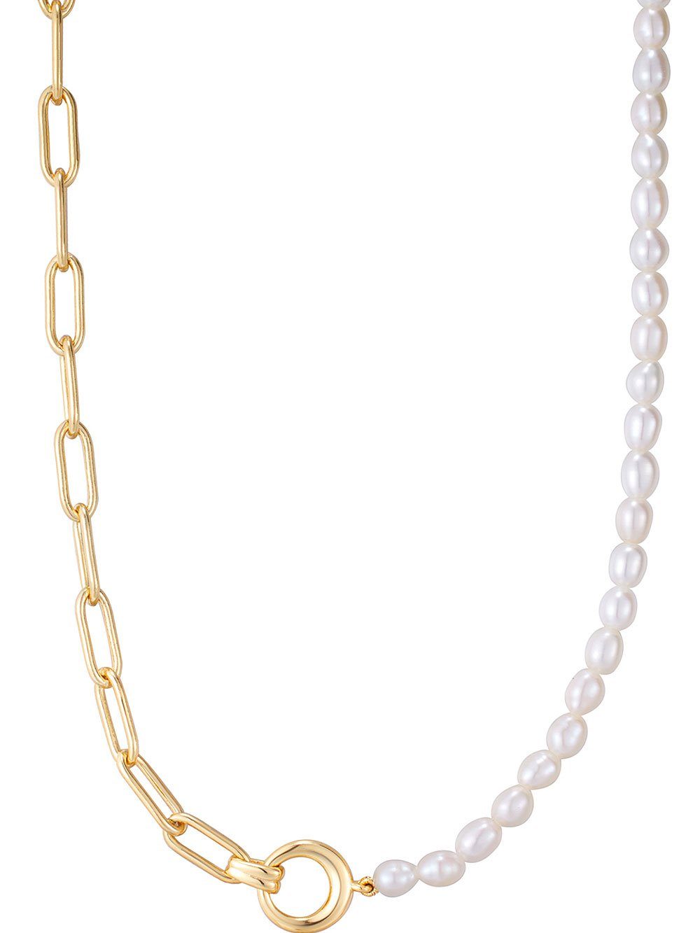 Ania Haie Kette mit Anhänger ANIA HAIE N043-01G Pearl Power Damen Halskette, ve
