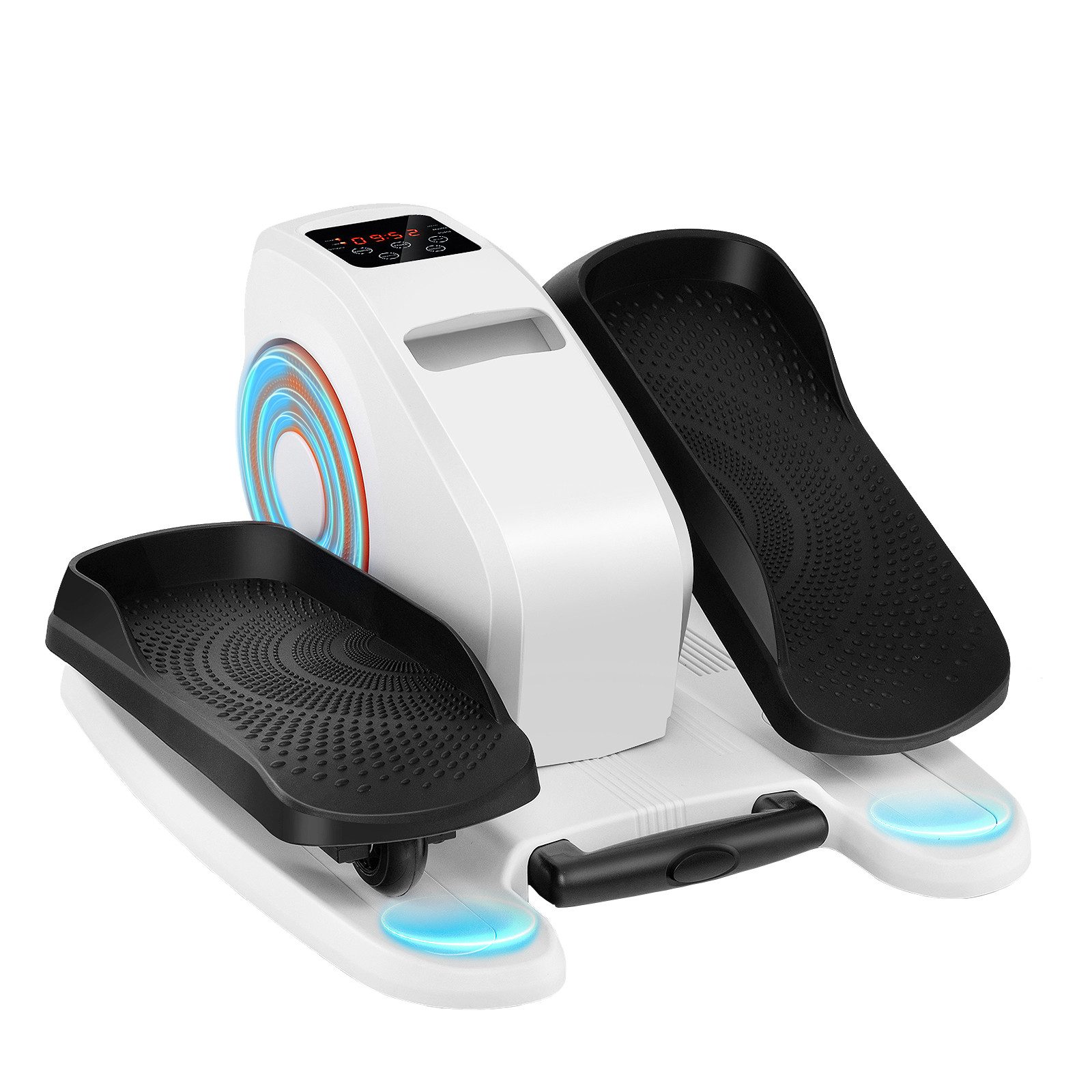 COSTWAY Ellipsentrainer, Mini-Stepper für Zuhause mit 5 einstellbare Geschwindigkeiten