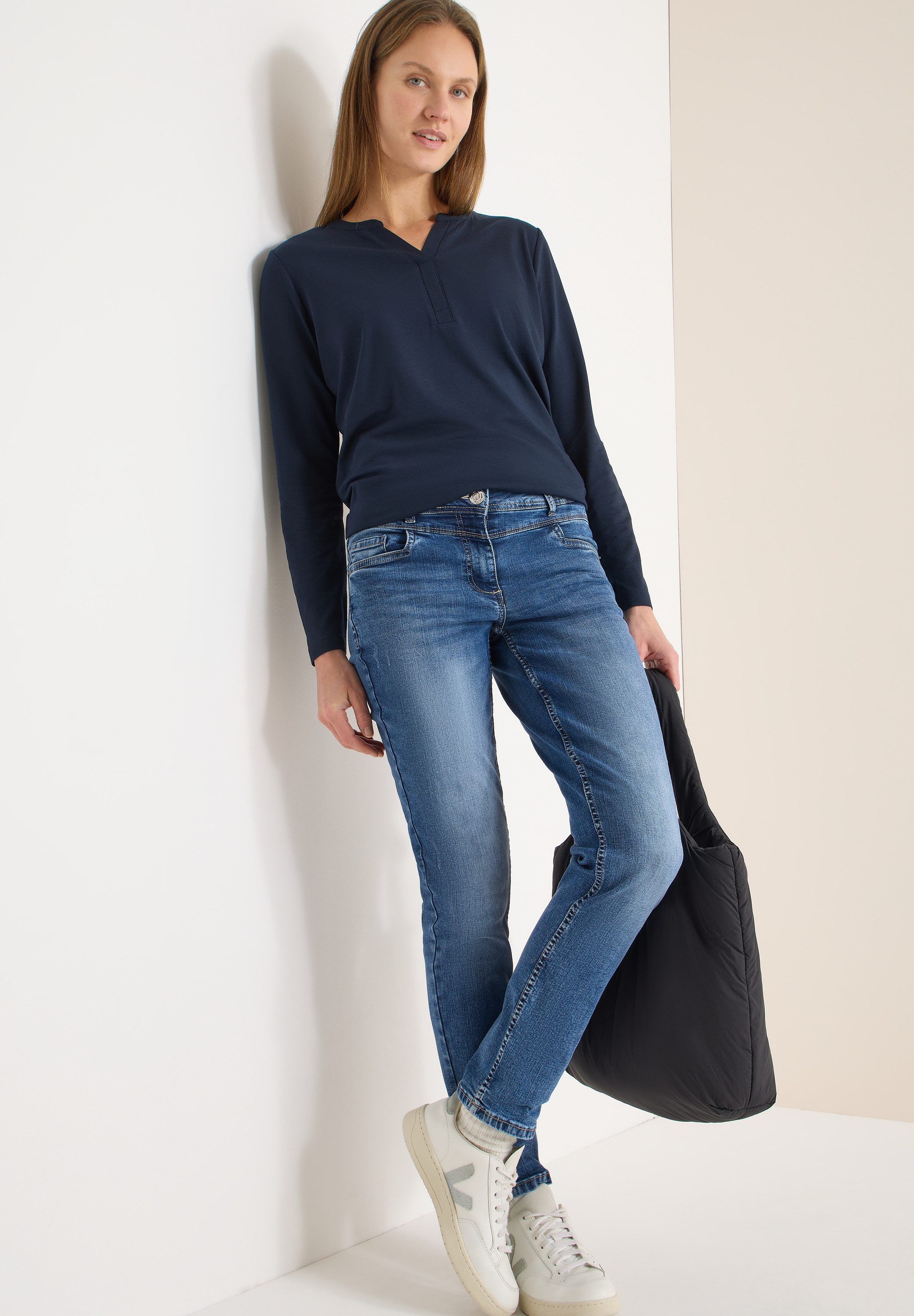 CECIL 5-Pocket-Jeans Style Scarlett mit Stretch