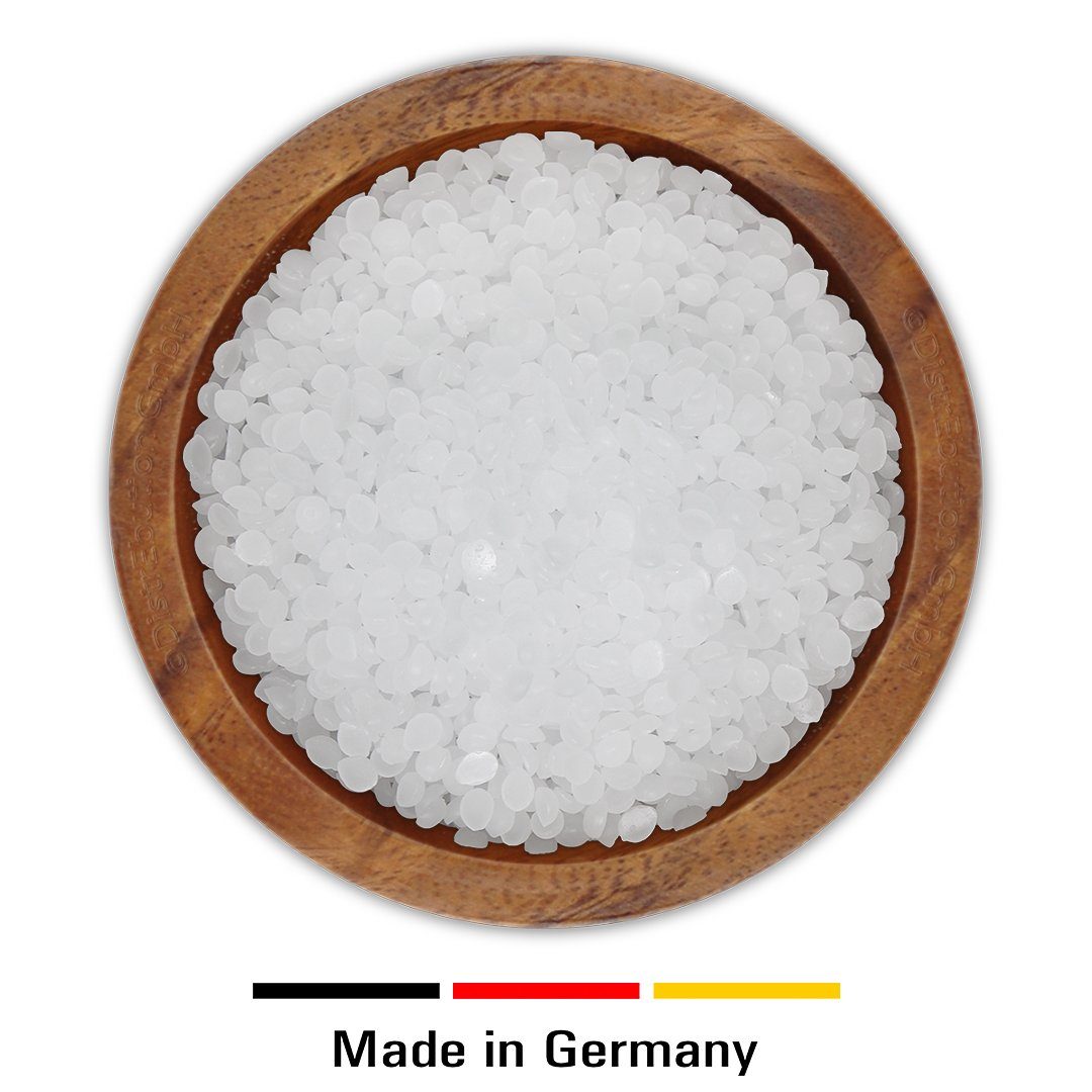 DistrEbution Paraffinwachs Paraffinwachs 52 - 54°C Pastillen 1kg Kerzen - Hautbäder - Kosmetik