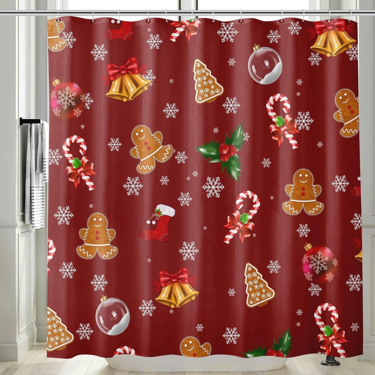 M&W DAS DESIGN Duschvorhang 180x200 Anti schimmel Waschbar Lustig günstig online kaufen