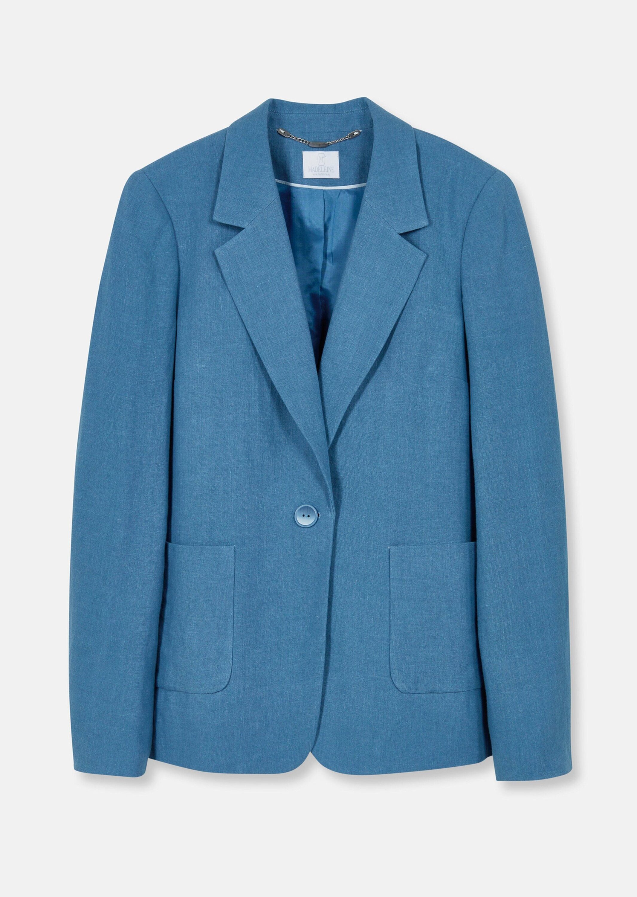MADELEINE Kurzblazer Leinenblazer in Boxy-Form – Bild 5 von 5