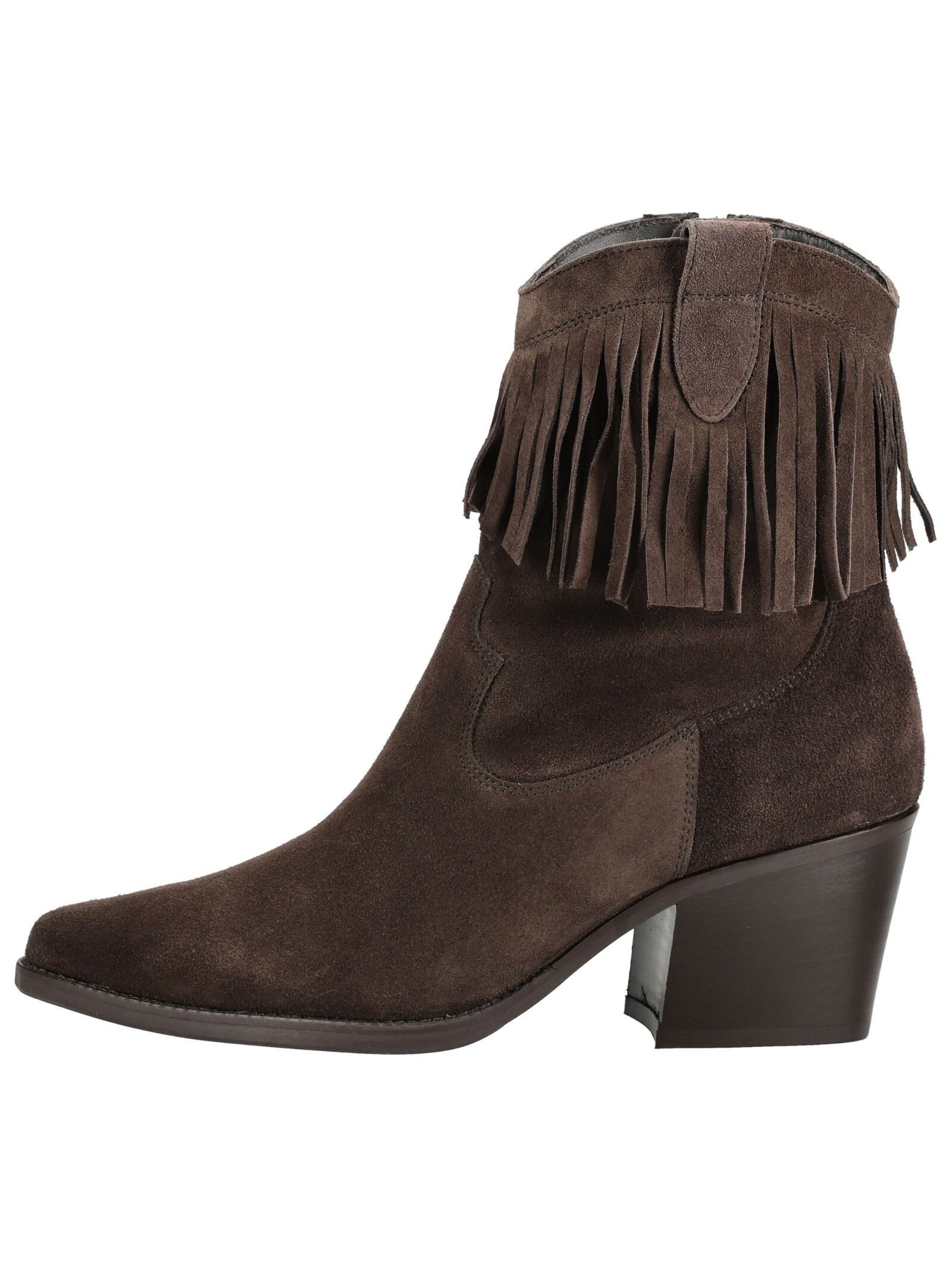 Paul Green Paul Green Stiefelette Veloursleder Bikerboots