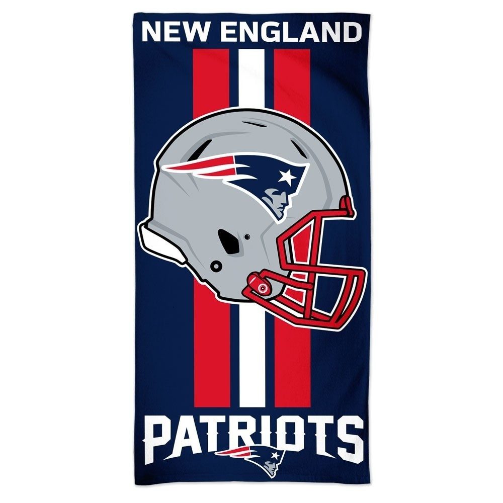 WinCraft Handtuch Set Wincraft Strandhandtuch New England Patriots 150 x 75cm, Frottee (1-St)