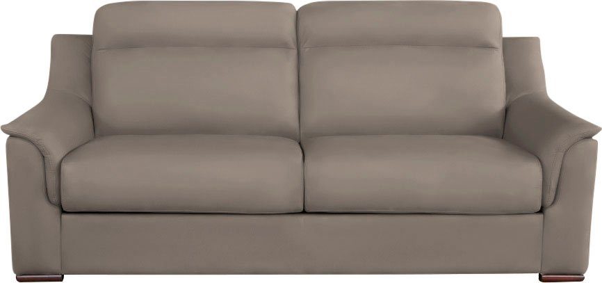 Schlafsofa Sorano, 140/205 Italia taupe Matratze und Nias inklusive Liegefläche klappbaren cm Bettunterbau,