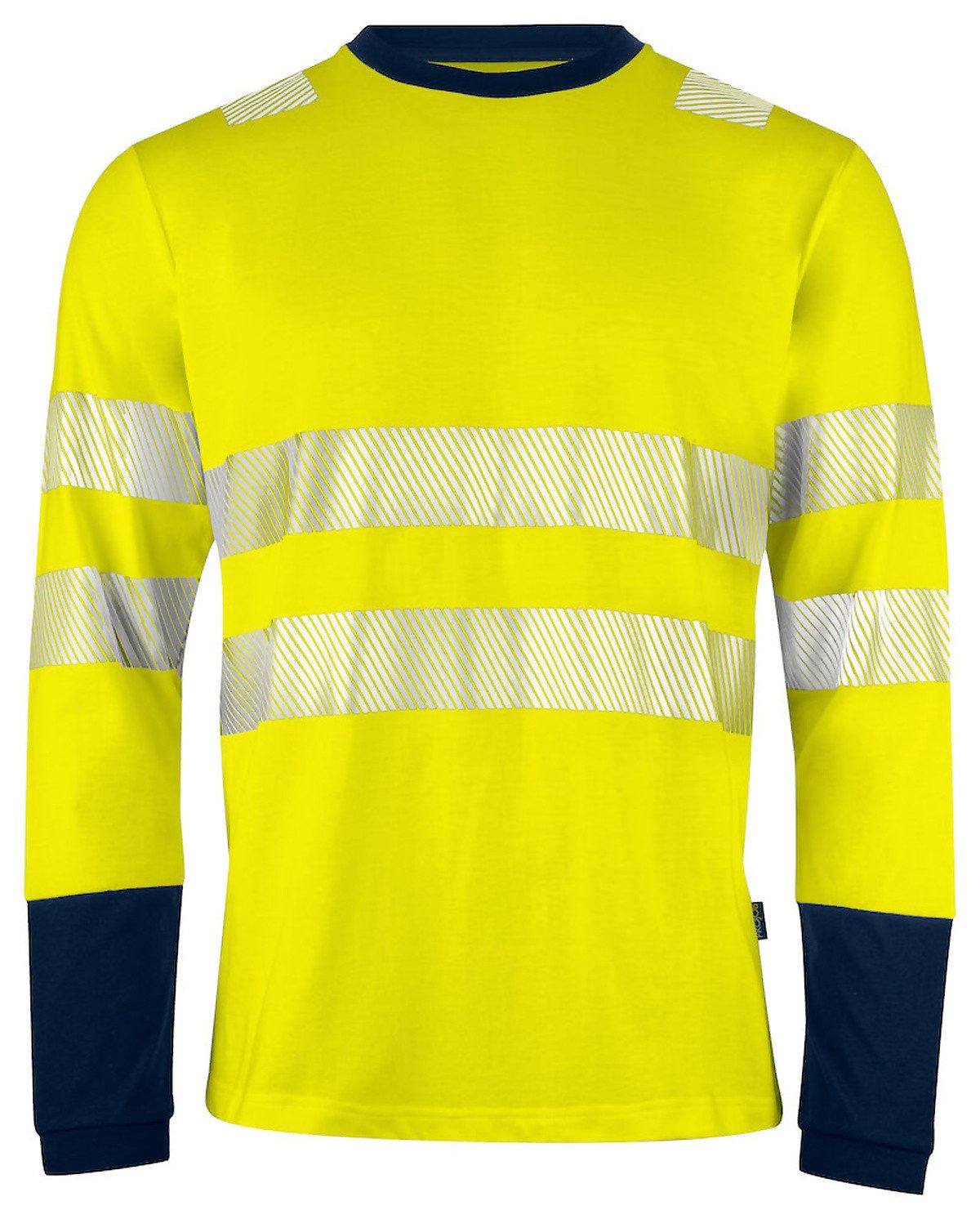 ProJob Langarmshirt 6014 Langarmshirt EN ISO 20471 Klasse 3/2