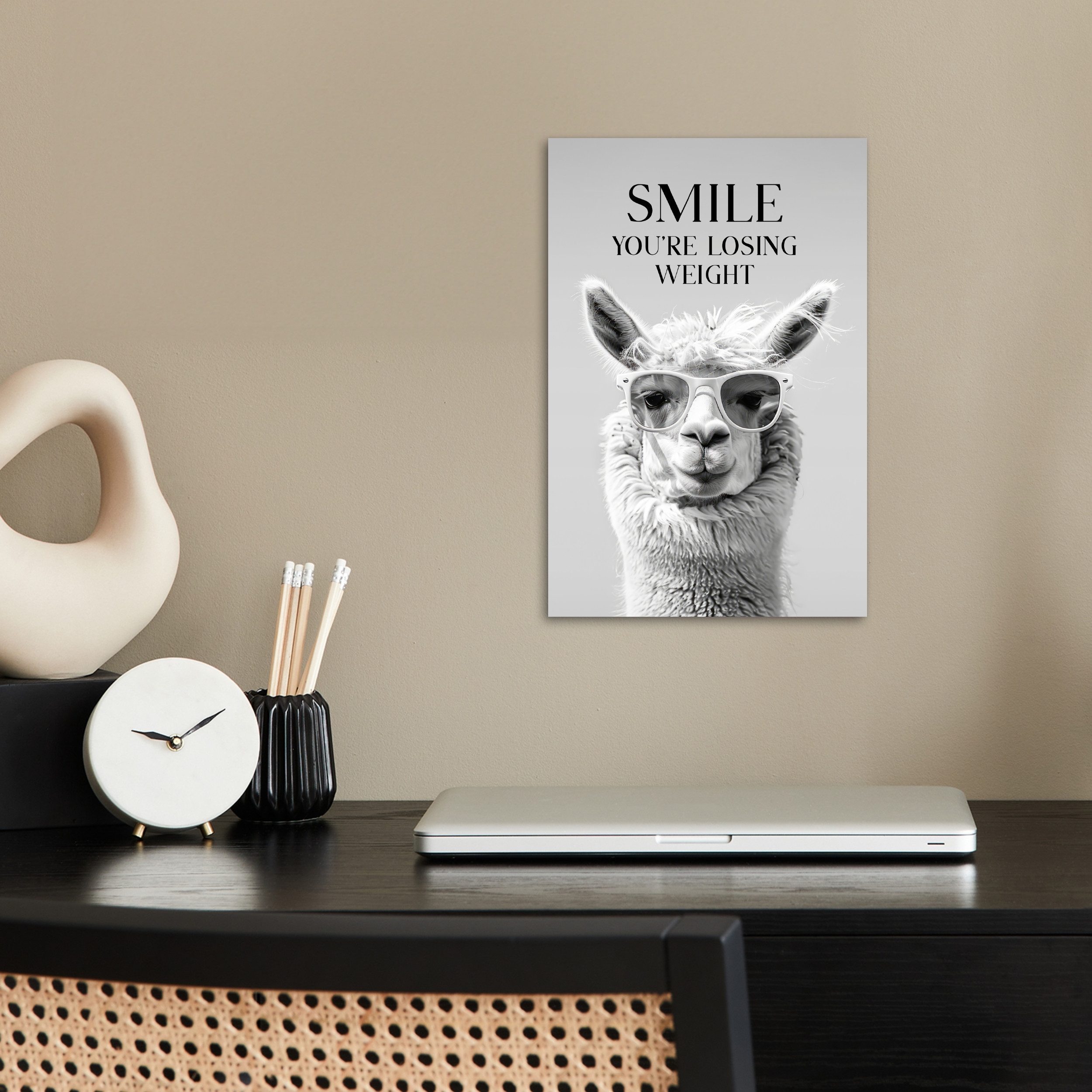 MuchoWow Poster Zitate - Lama - günstig online kaufen