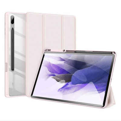 Dux Ducis Tablet-Hülle »Toby Eco-Leather Tablet-Ledertasche Schale Cover für Samsung Galaxy S7 FE mit Smart-Sleep Funktion Wake-Up Stifthalter Schutzhülle«