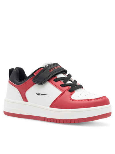 sprandi Sneakers CP-3150031A(IV)CH Bia?y/Czerwony Sneaker