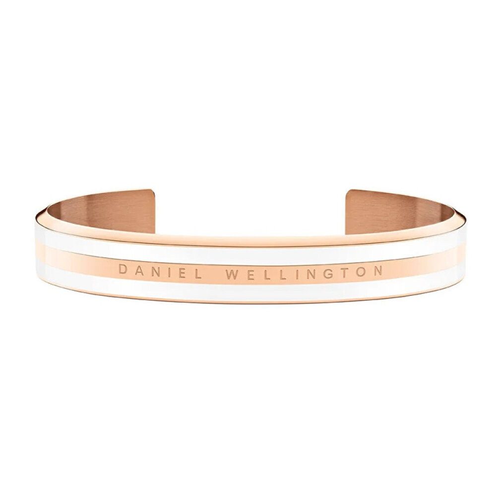 Daniel Wellington Kette mit Einhänger Emalie Roségold Edelstahl Armband