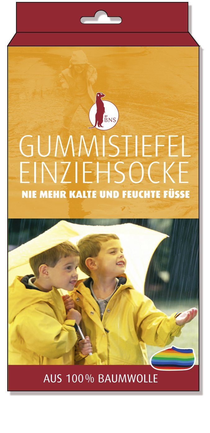 Bergal Thermosocken Comfort Concept Thermosocken - Gummistiefeleinziehsocken für Kinder