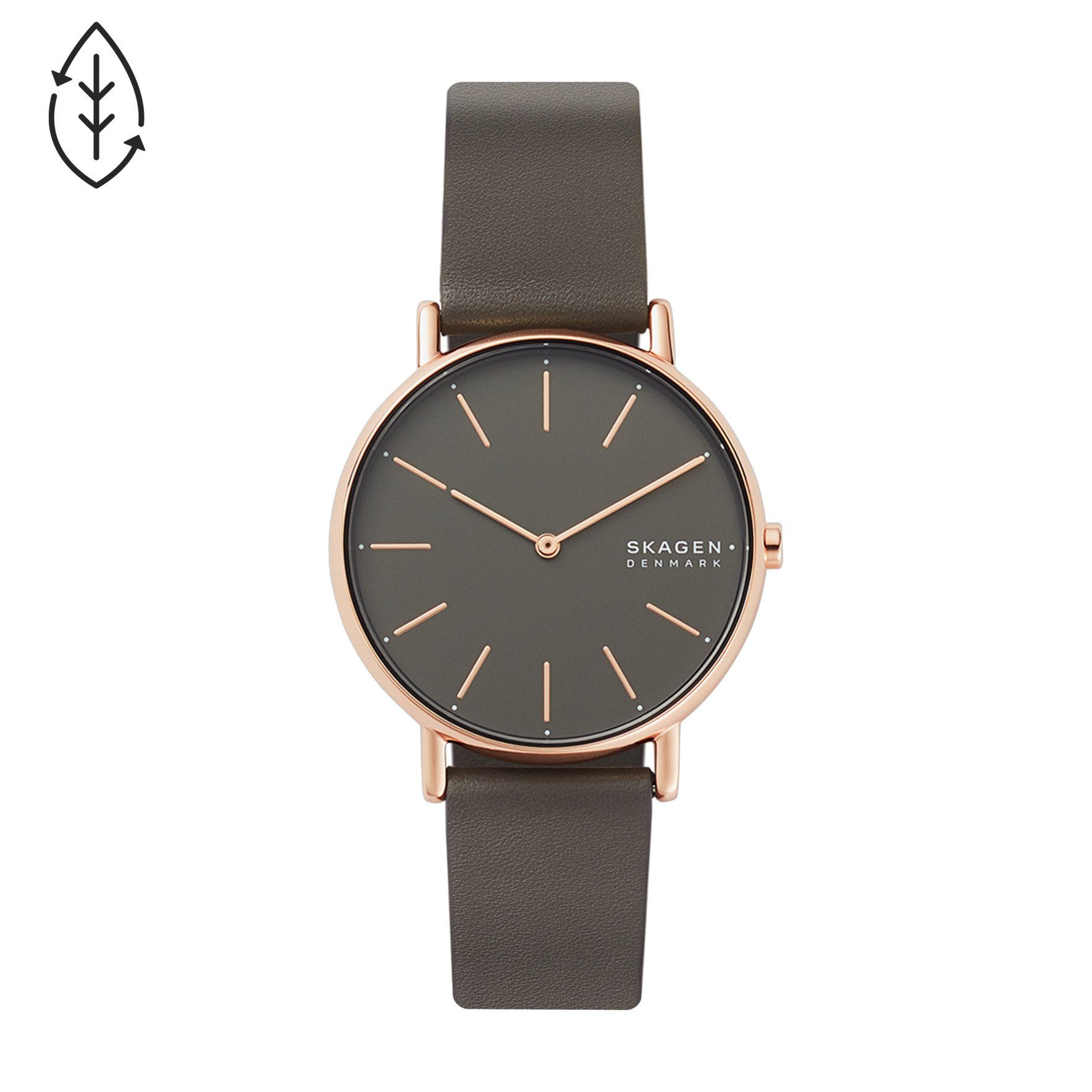 SKAGEN Quarzuhr Armbanduhr Edelstahl