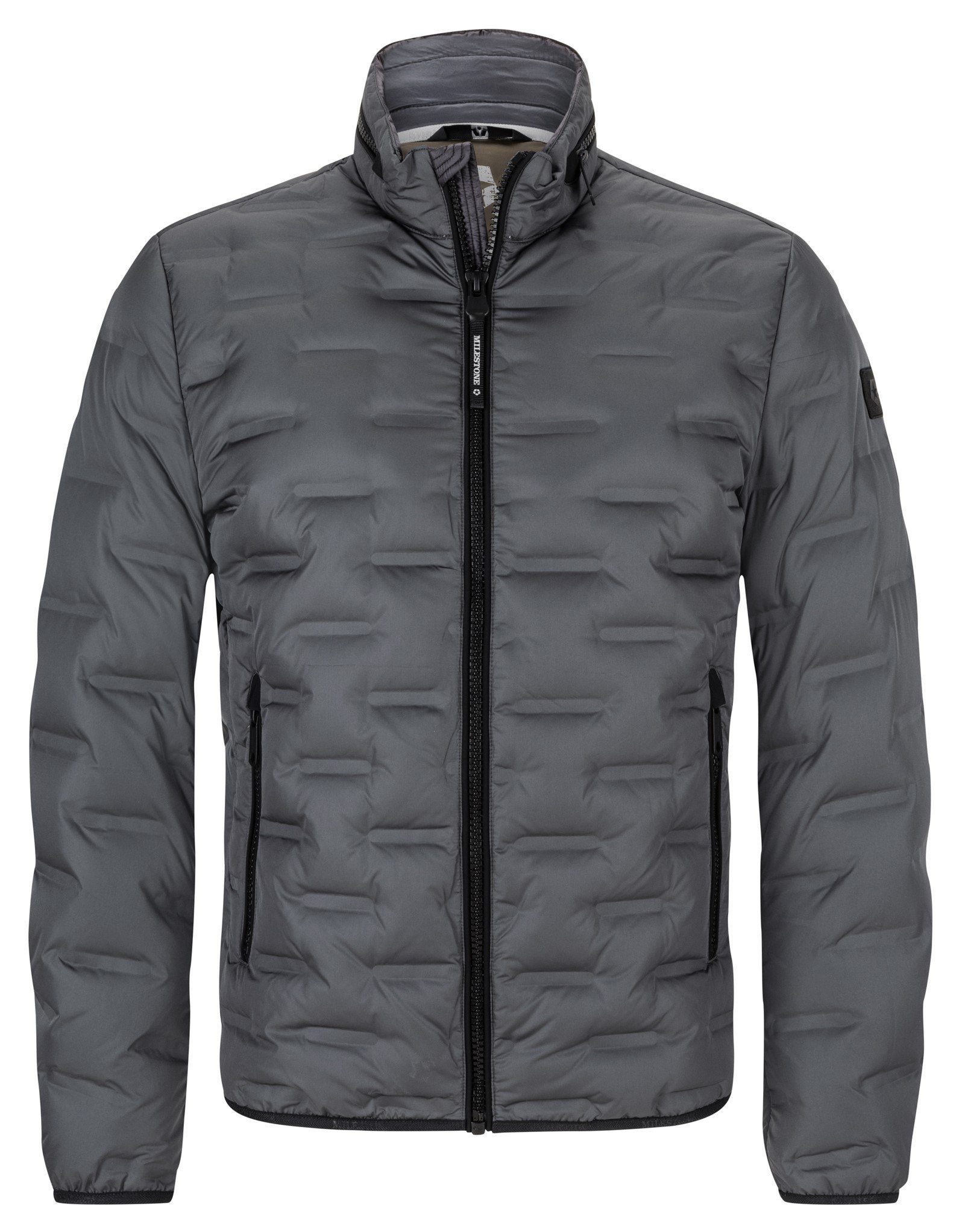 Milestone Steppjacke MSSalvio heat-pressed Verarbeitung in Stepp-Optik, was günstig online kaufen